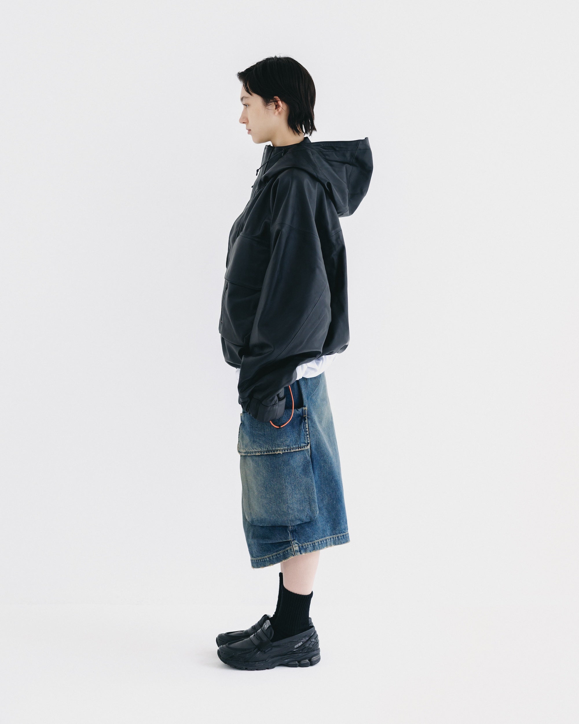 【10.4 SAT 20:00- IN STOCK】+phenix WINDSTOPPER® by GORE-TEX LABS LEATHER CITY WADING JACKET