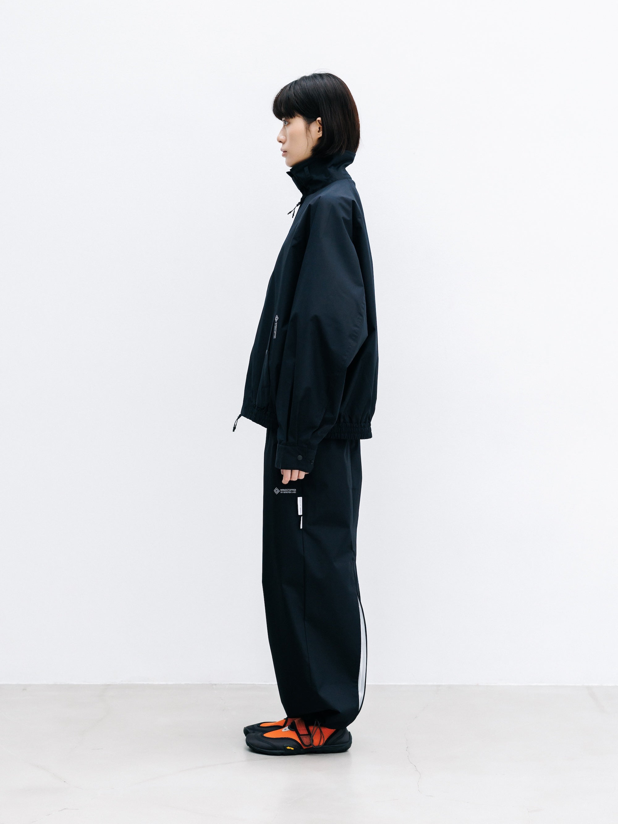 【8.8 SAT 20:00- IN STOCK】+phenix WINDSTOPPER® by GORE-TEX LABS CITY UNIFORM VENTILATION PANTS (BLACK×WHITE)