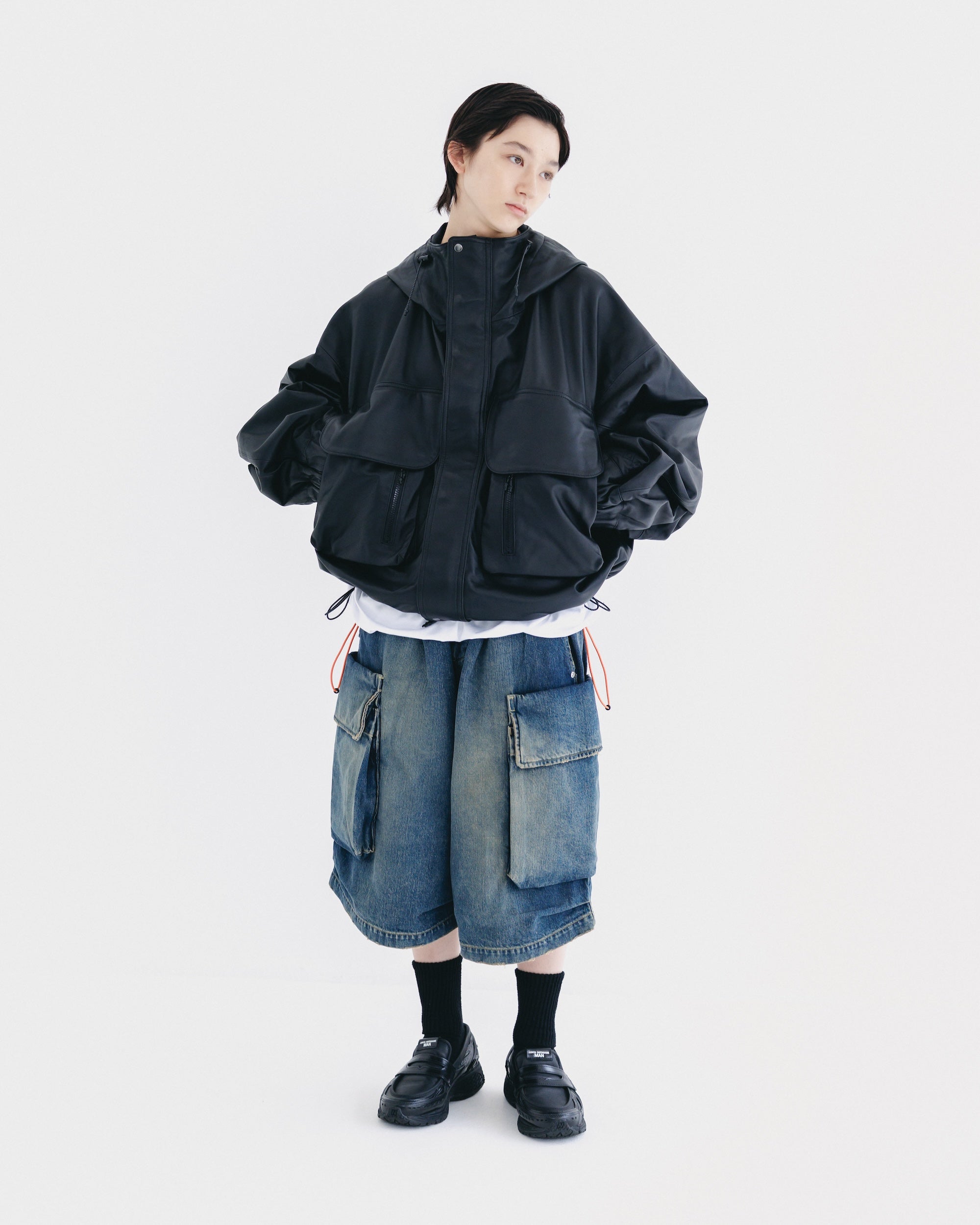 【10.4 SAT 20:00- IN STOCK】+phenix WINDSTOPPER® by GORE-TEX LABS LEATHER CITY WADING JACKET