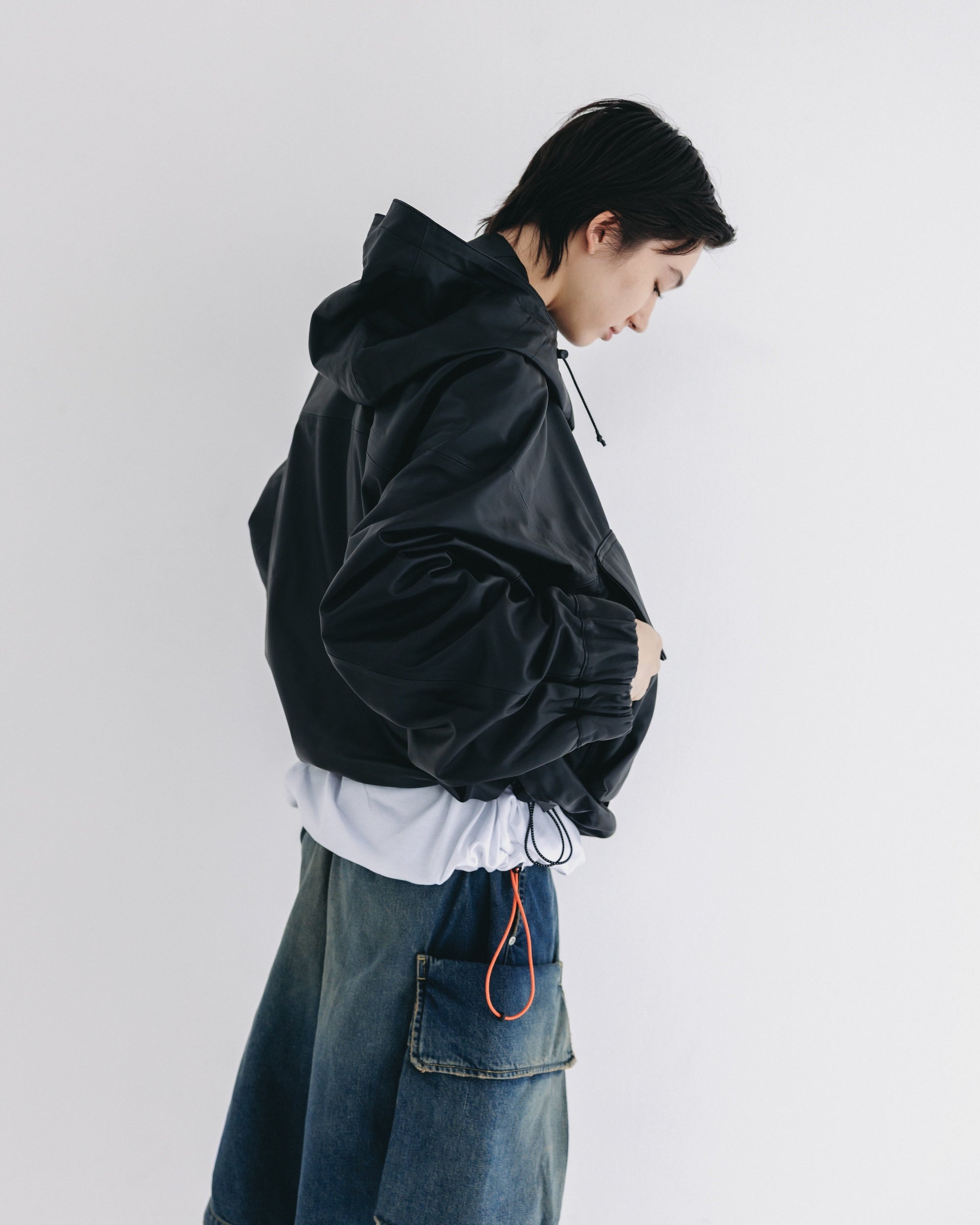 【10.4 SAT 20:00- IN STOCK】+phenix WINDSTOPPER® by GORE-TEX LABS LEATHER CITY WADING JACKET