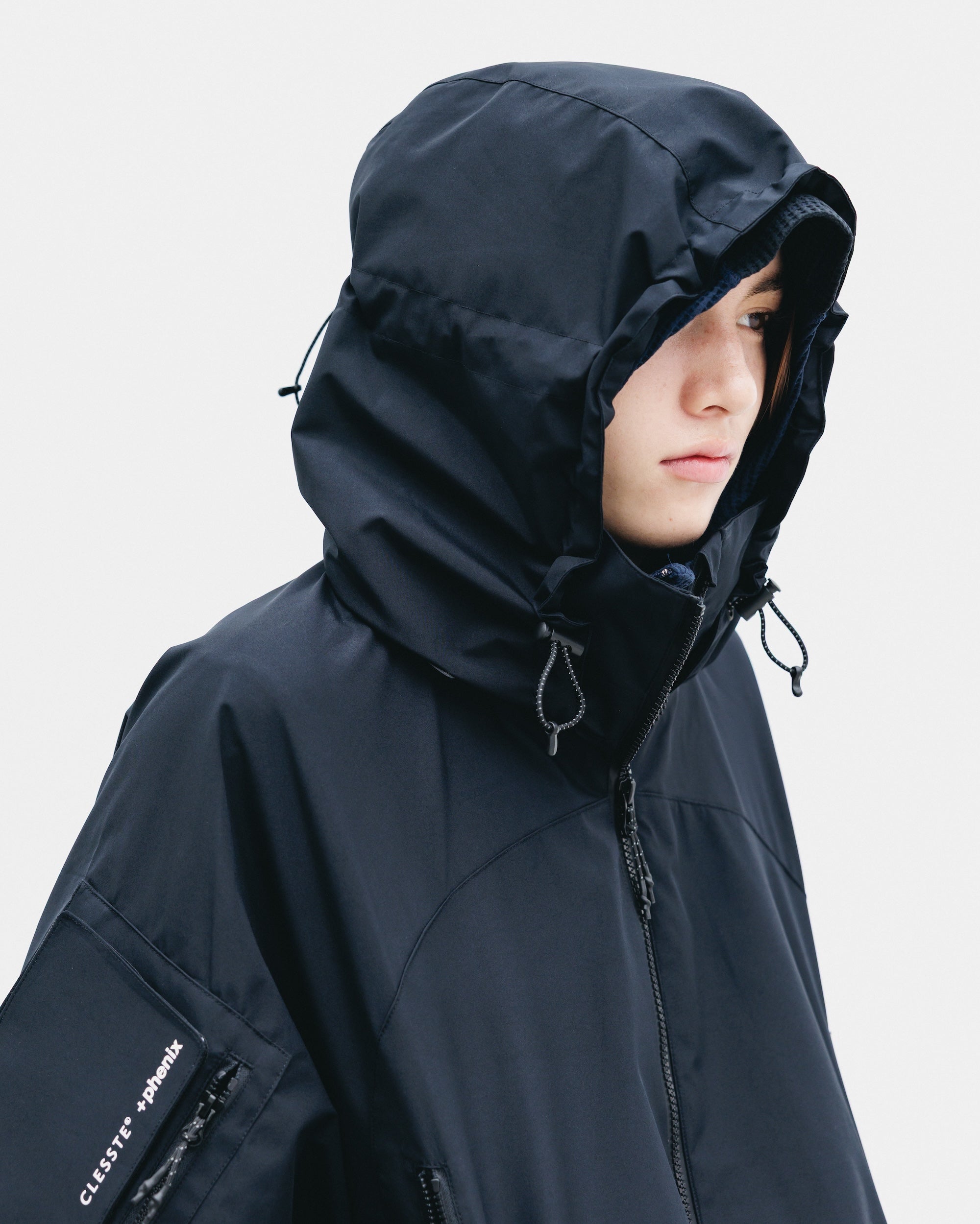 +phenix WINDSTOPPER® by GORE-TEX LABS CITY MILITARY JACKET (BLACK)