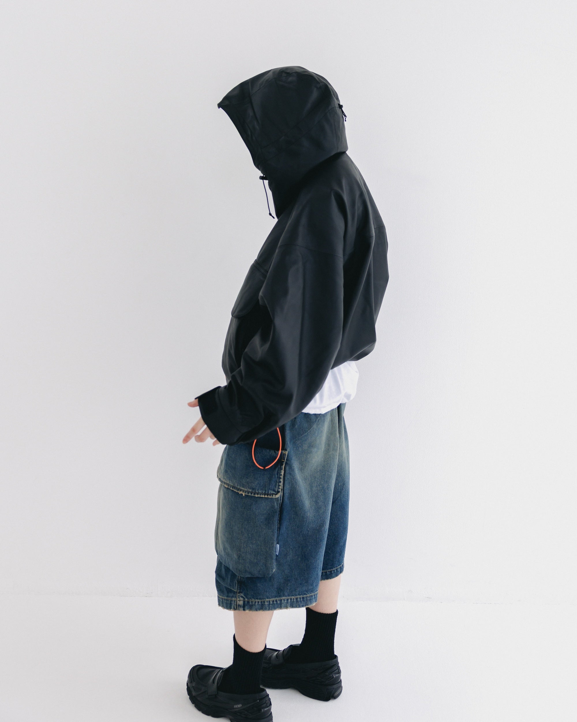 【10.4 SAT 20:00- IN STOCK】+phenix WINDSTOPPER® by GORE-TEX LABS LEATHER CITY WADING JACKET