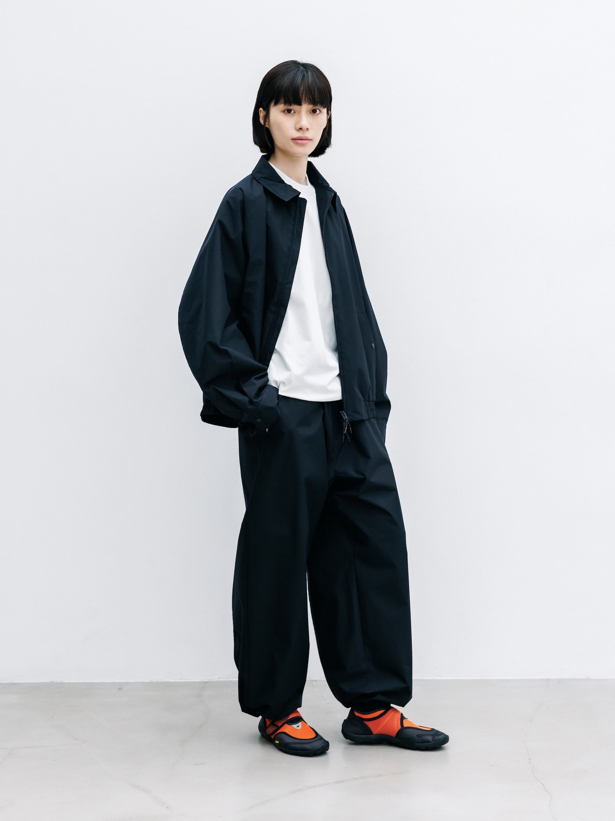 【8.8 SAT 20:00- IN STOCK】+phenix WINDSTOPPER® by GORE-TEX LABS CITY UNIFORM VENTILATION PANTS (BLACK×WHITE)
