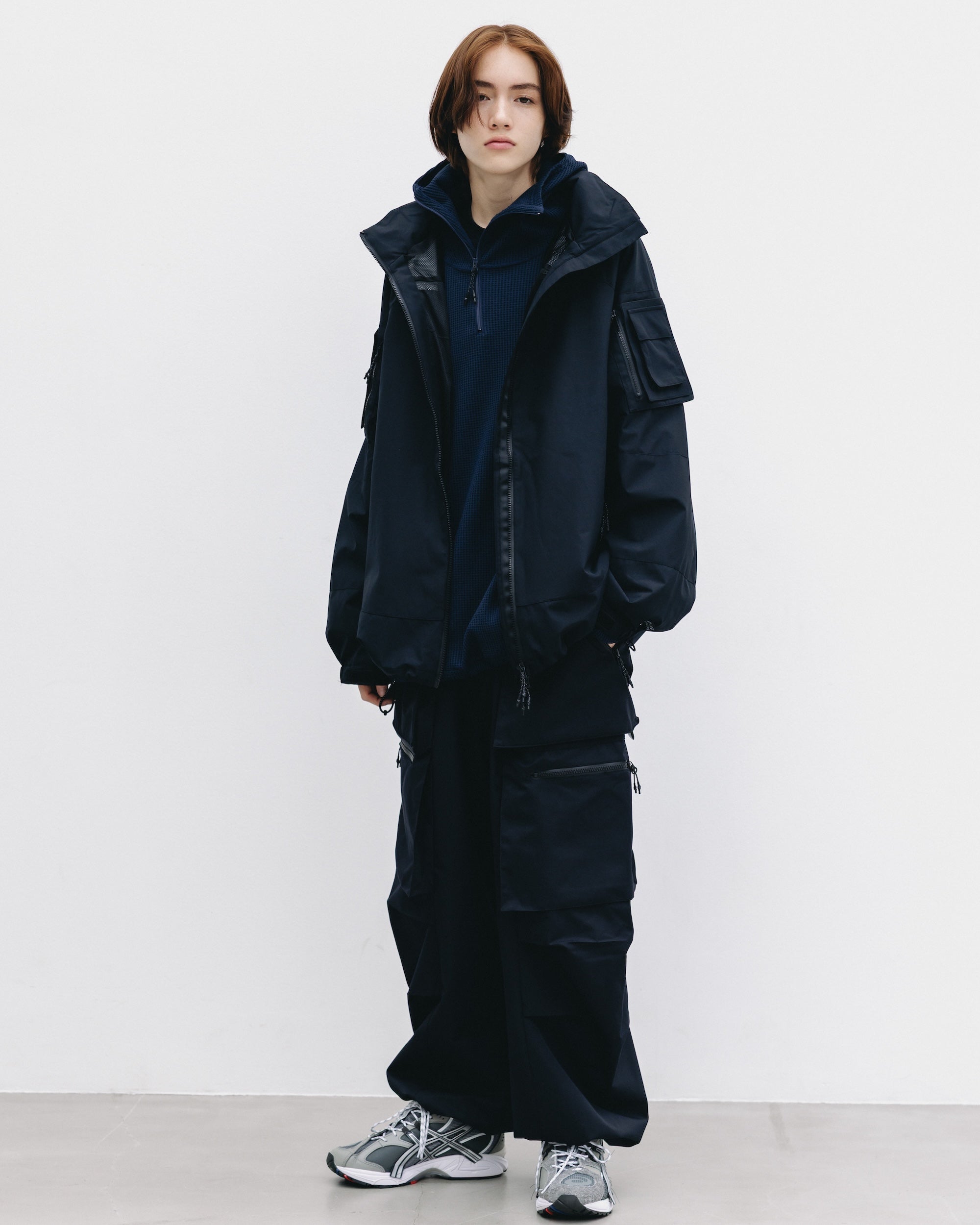 +phenix WINDSTOPPER® by GORE-TEX LABS TWILL CITY MILITARY CURVE PANTS (BLACK)