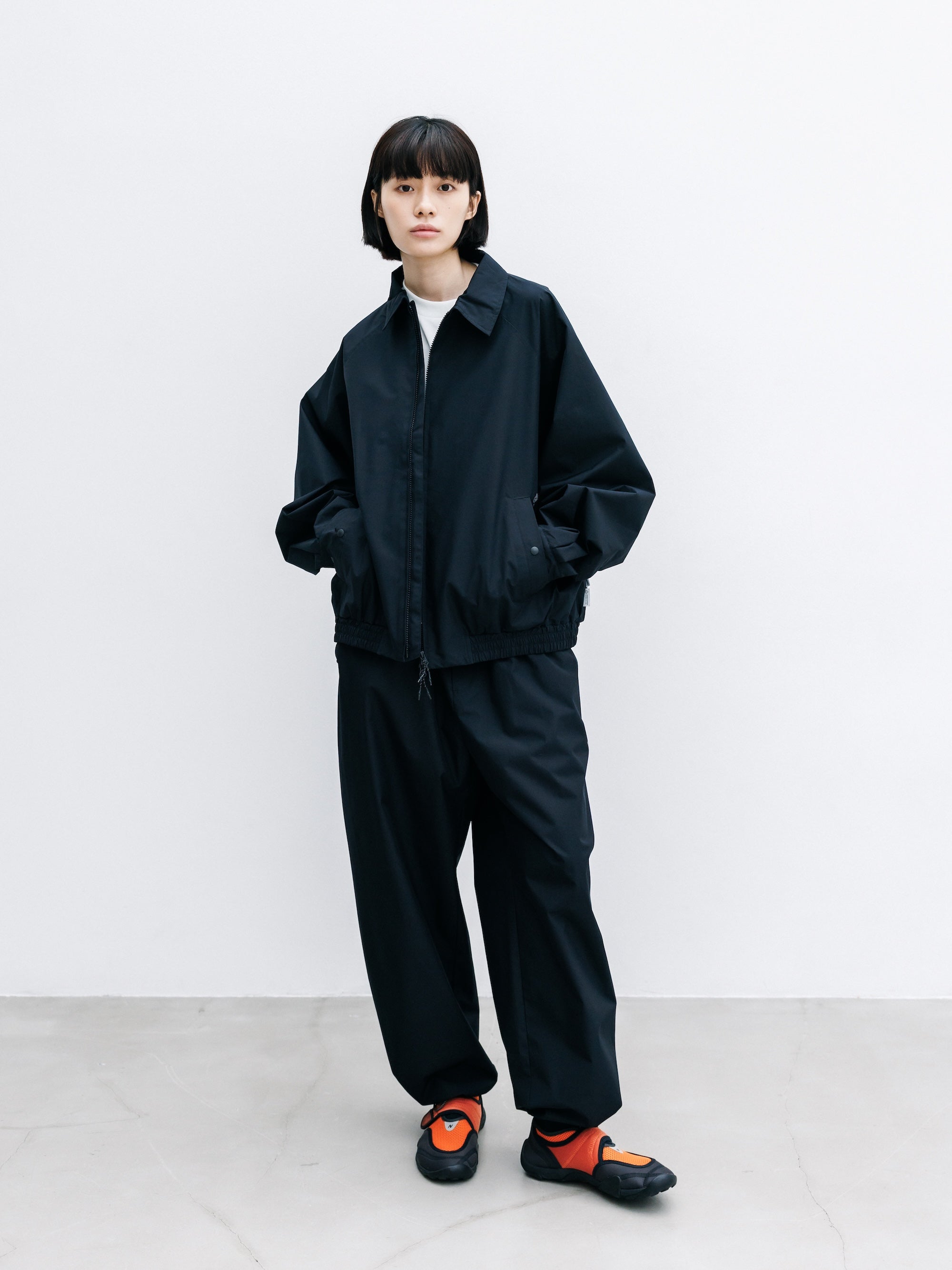 【8.8 SAT 20:00- IN STOCK】+phenix WINDSTOPPER® by GORE-TEX LABS CITY UNIFORM VENTILATION PANTS (BLACK×WHITE)