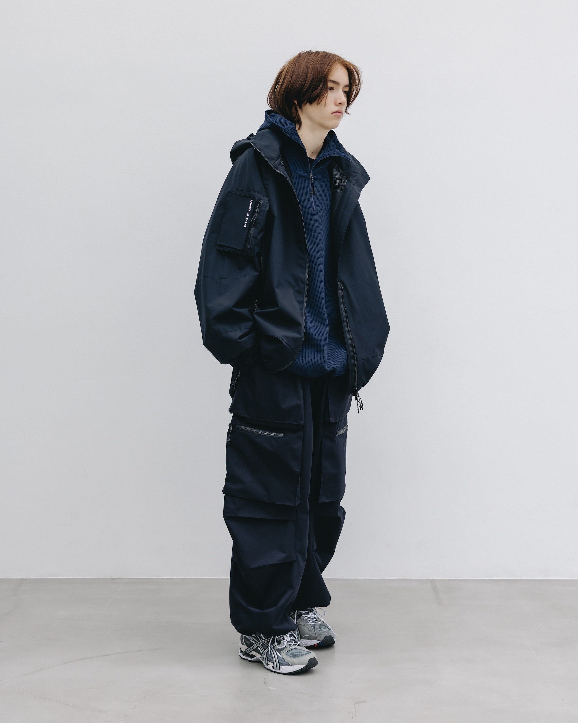 新品　別注　clesste +PHENIX MILITARY JACKET phenix WINDSTOPPER® by GORE-TEX LABS CITY MILITARY JACKET (BLACK)