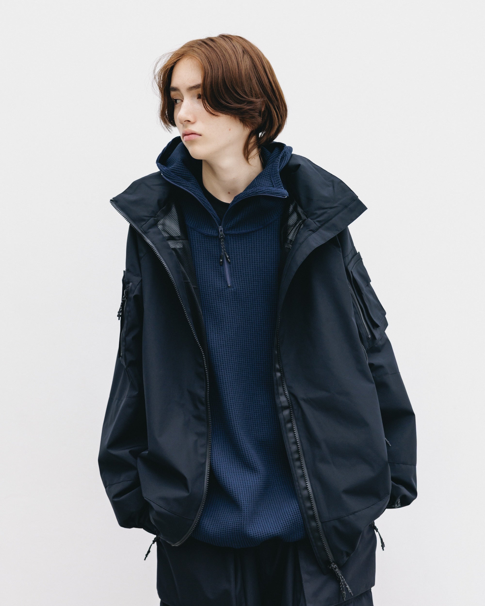 +phenix WINDSTOPPER® by GORE-TEX LABS CITY MILITARY JACKET (BLACK)