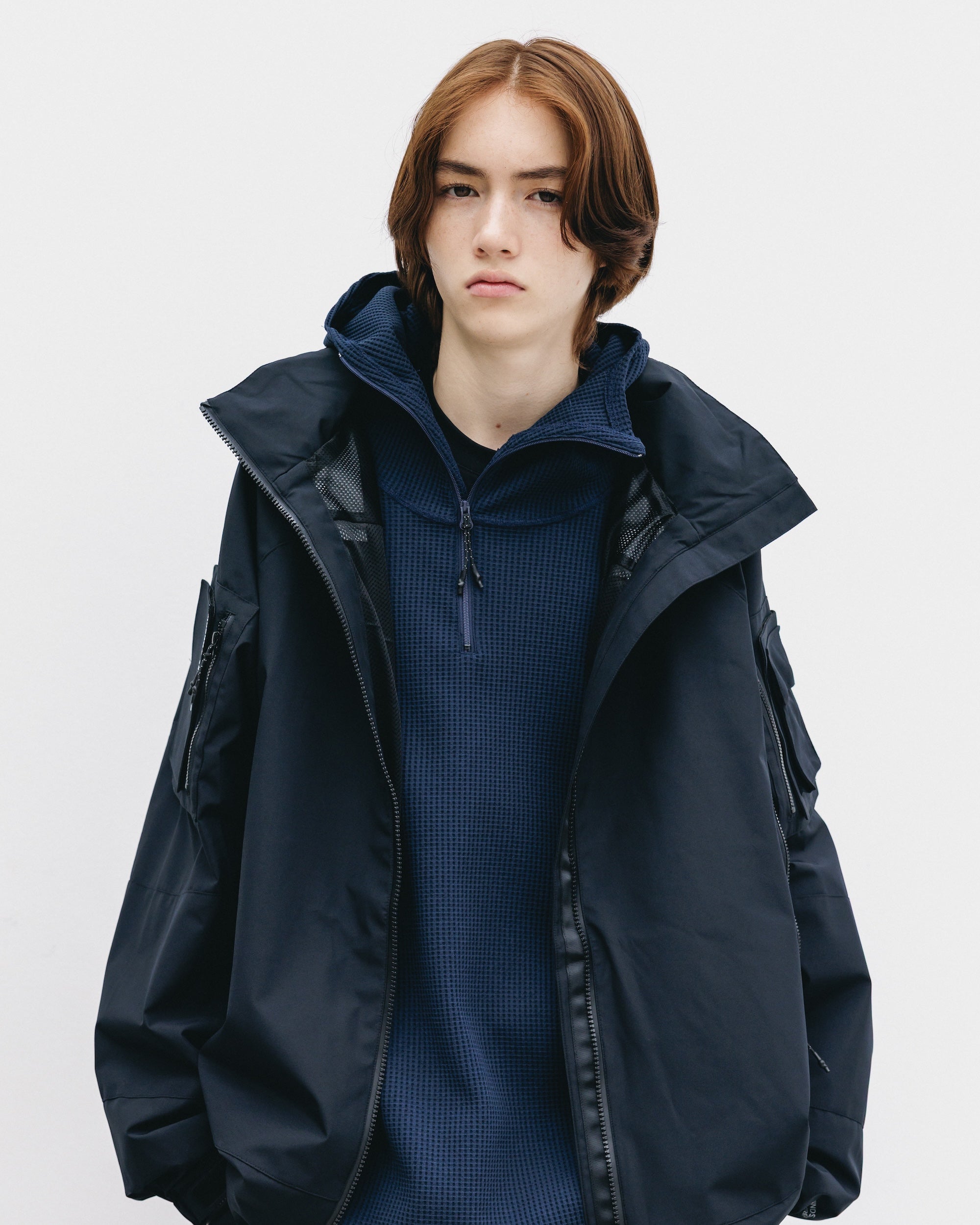 +phenix WINDSTOPPER® by GORE-TEX LABS CITY MILITARY JACKET (BLACK)