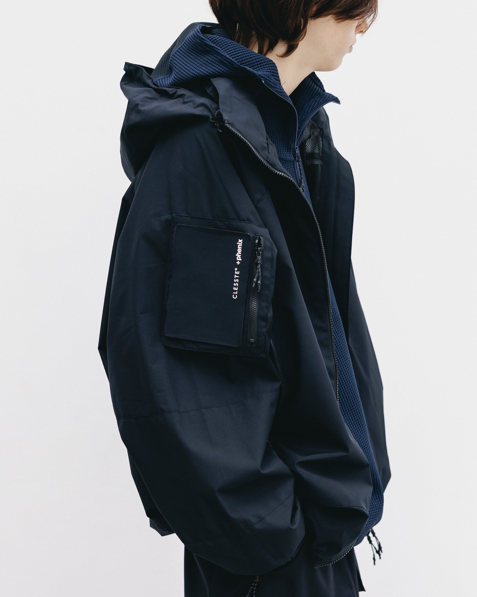 +phenix WINDSTOPPER® by GORE-TEX LABS CITY MILITARY JACKET (BLACK)