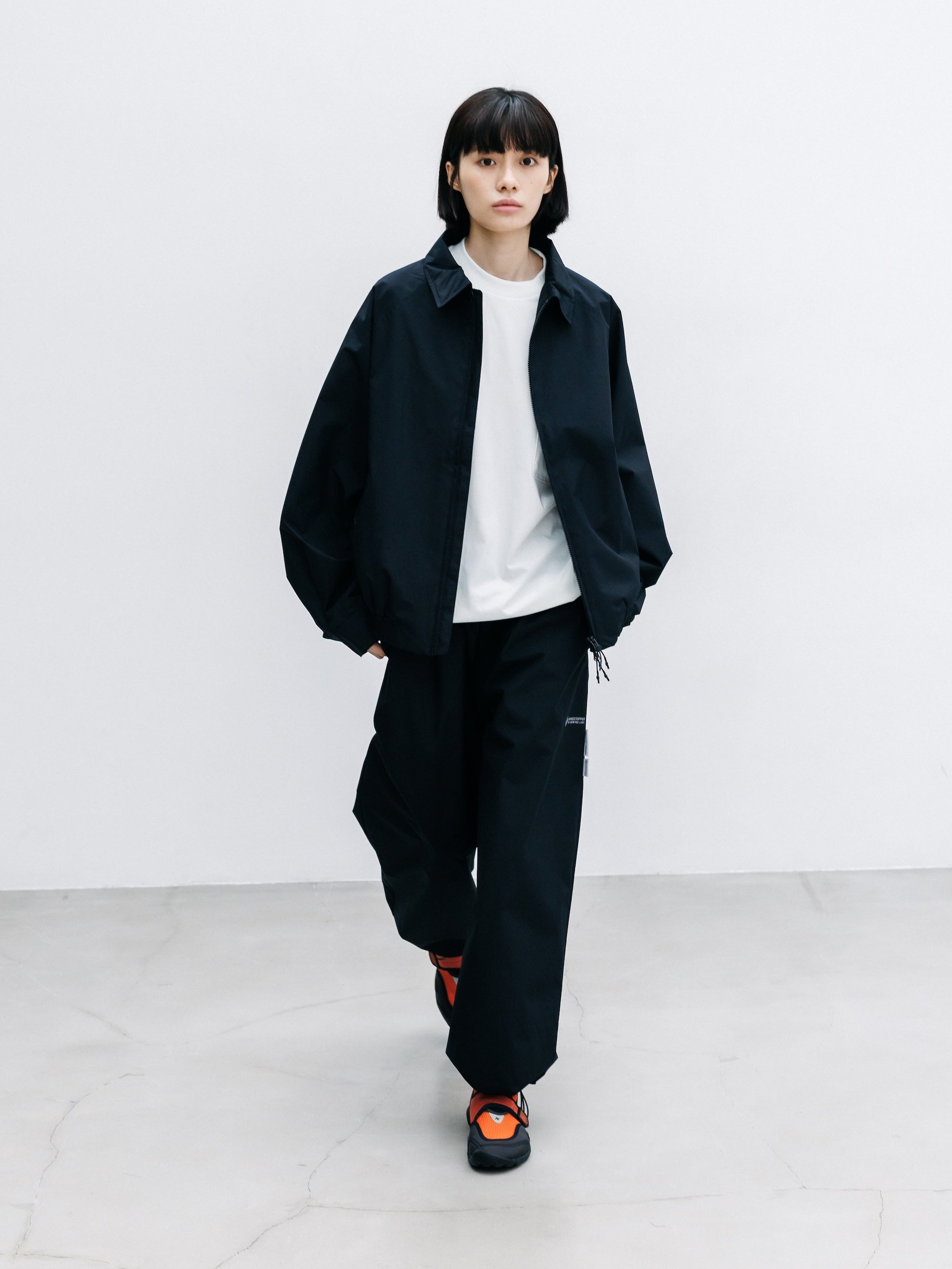 【8.8 SAT 20:00- IN STOCK】+phenix WINDSTOPPER® by GORE-TEX LABS CITY UNIFORM VENTILATION PANTS (BLACK×WHITE)