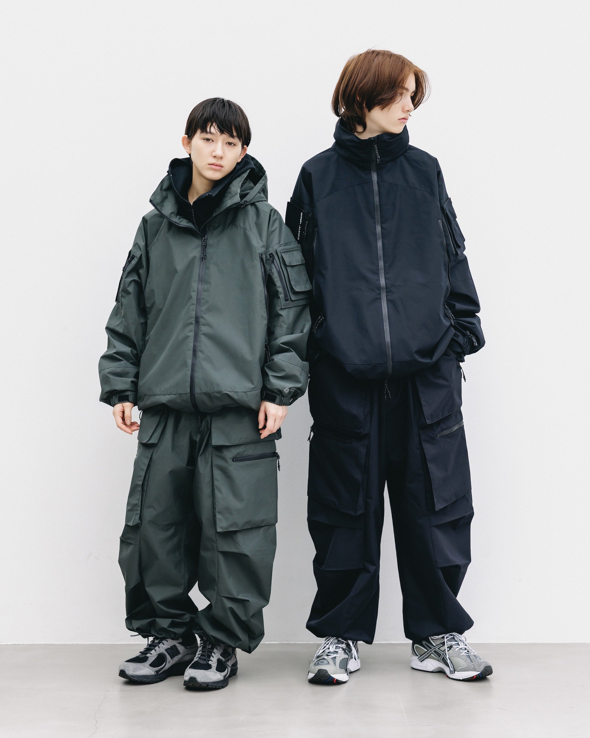 +phenix WINDSTOPPER® by GORE-TEX LABS CITY MILITARY JACKET (BLACK)