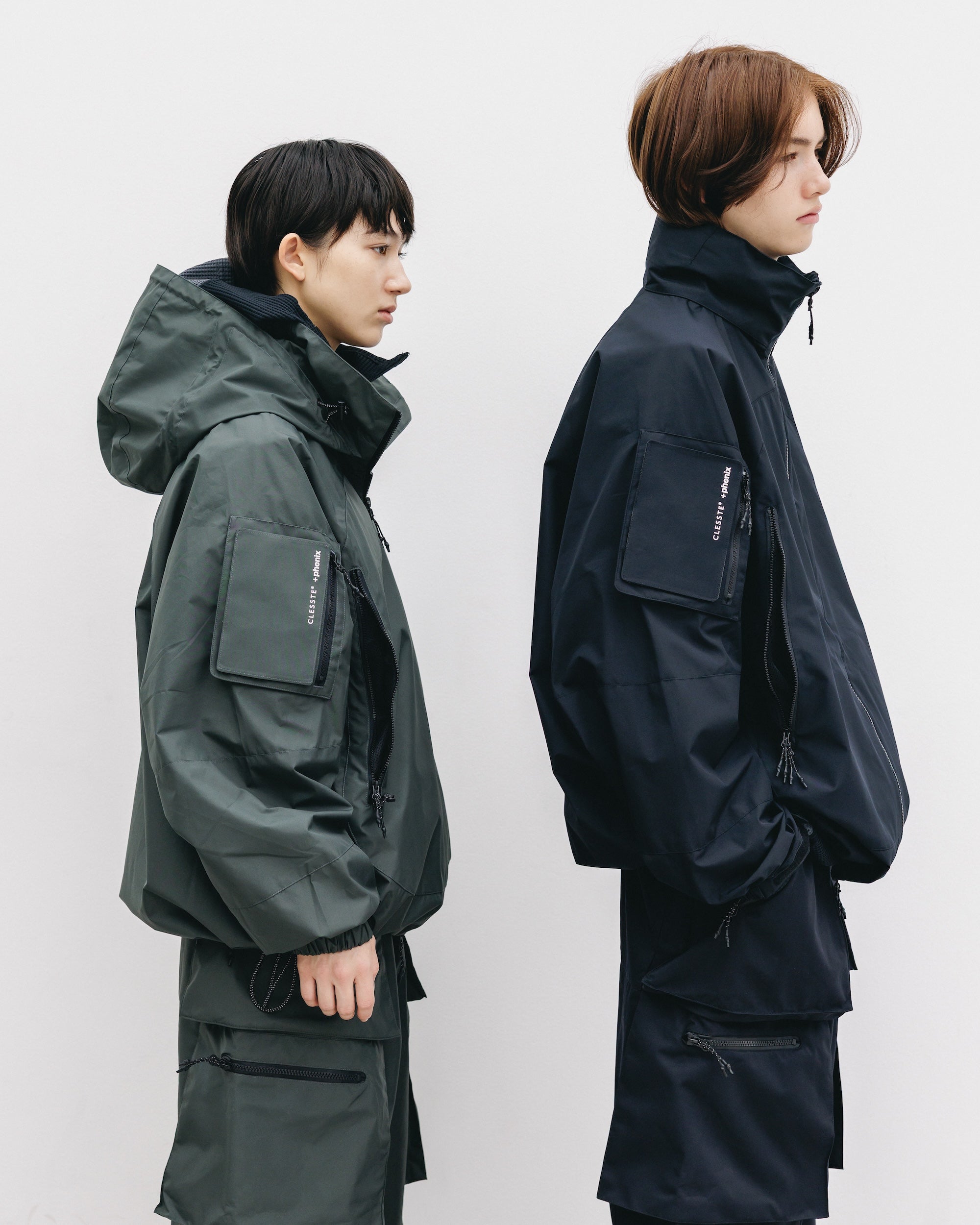 phenix WINDSTOPPER® by GORE-TEX LABS CITY MILITARY JACKET (BLACK)