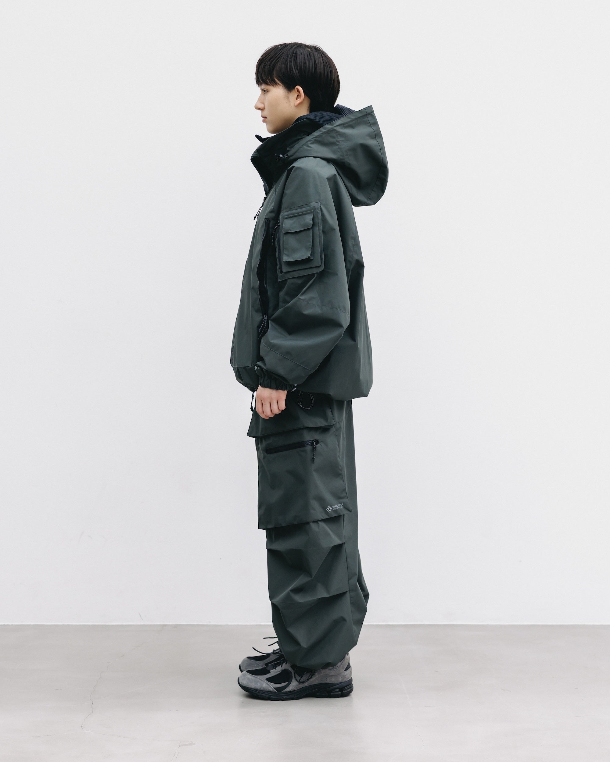 +phenix WINDSTOPPER® by GORE-TEX LABS CITY MILITARY JACKET (ASPHALT GRAY)