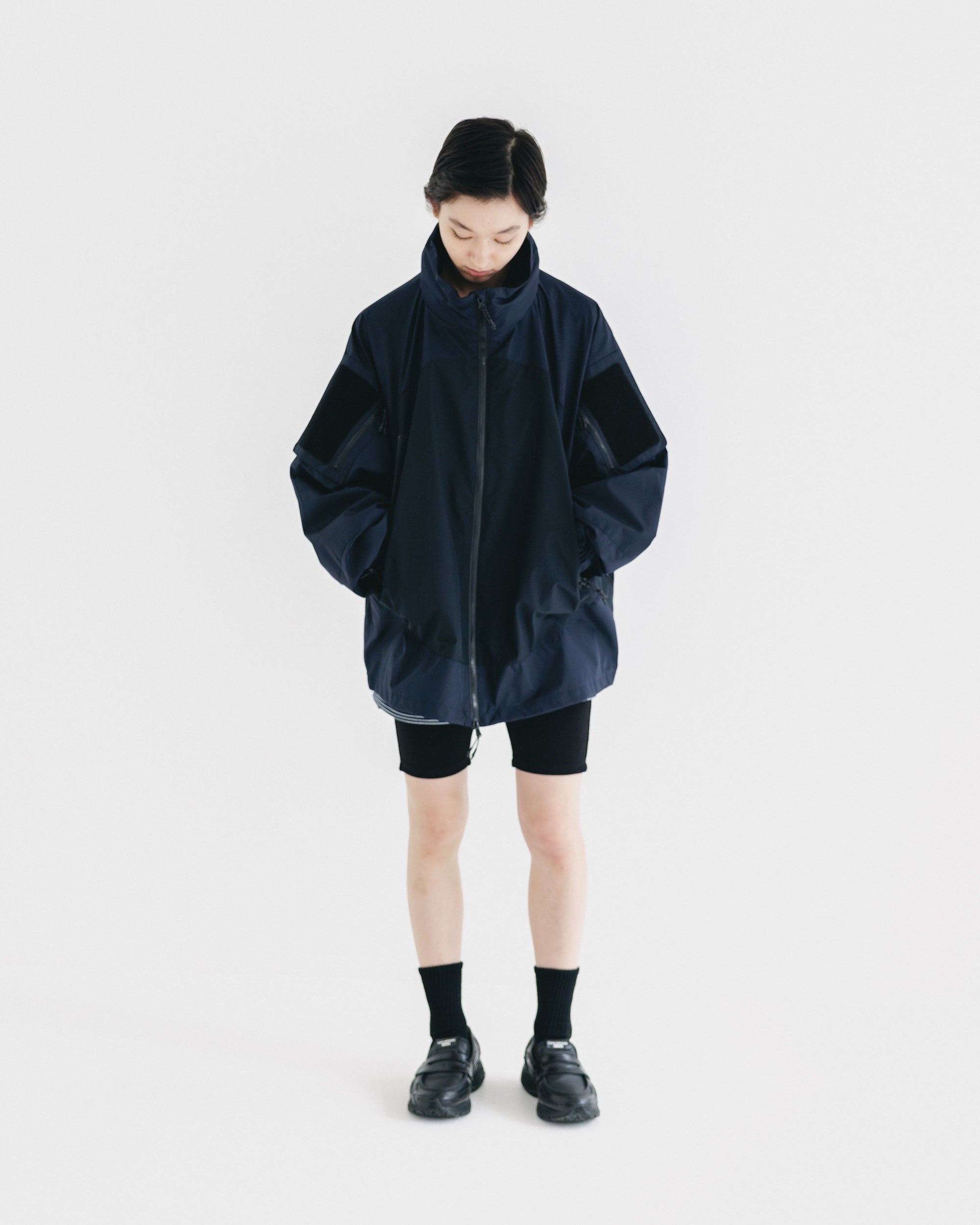 【9.17 WED 20:00- IN STOCK】+phenix WINDSTOPPER® by GORE-TEX LABS CITY MILITARY JACKET (NAVY×BLACK)