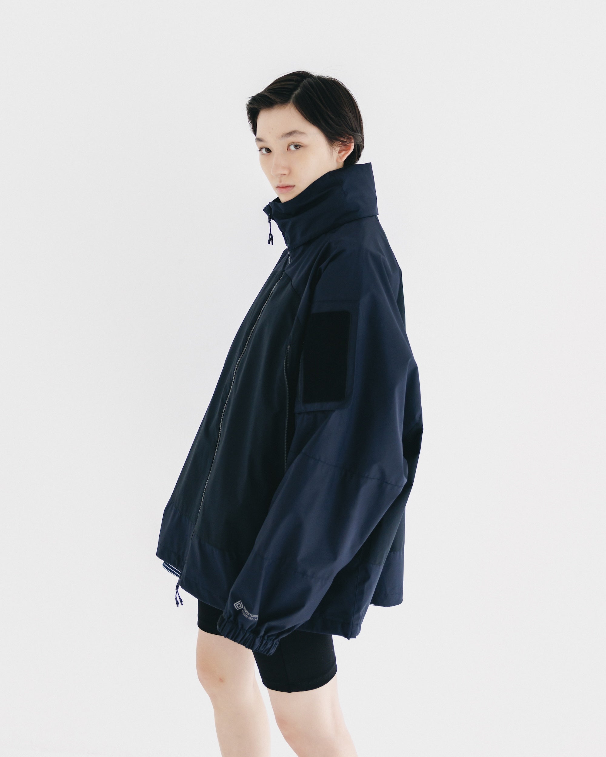 【9.17 WED 20:00- IN STOCK】+phenix WINDSTOPPER® by GORE-TEX LABS CITY MILITARY JACKET (NAVY×BLACK)
