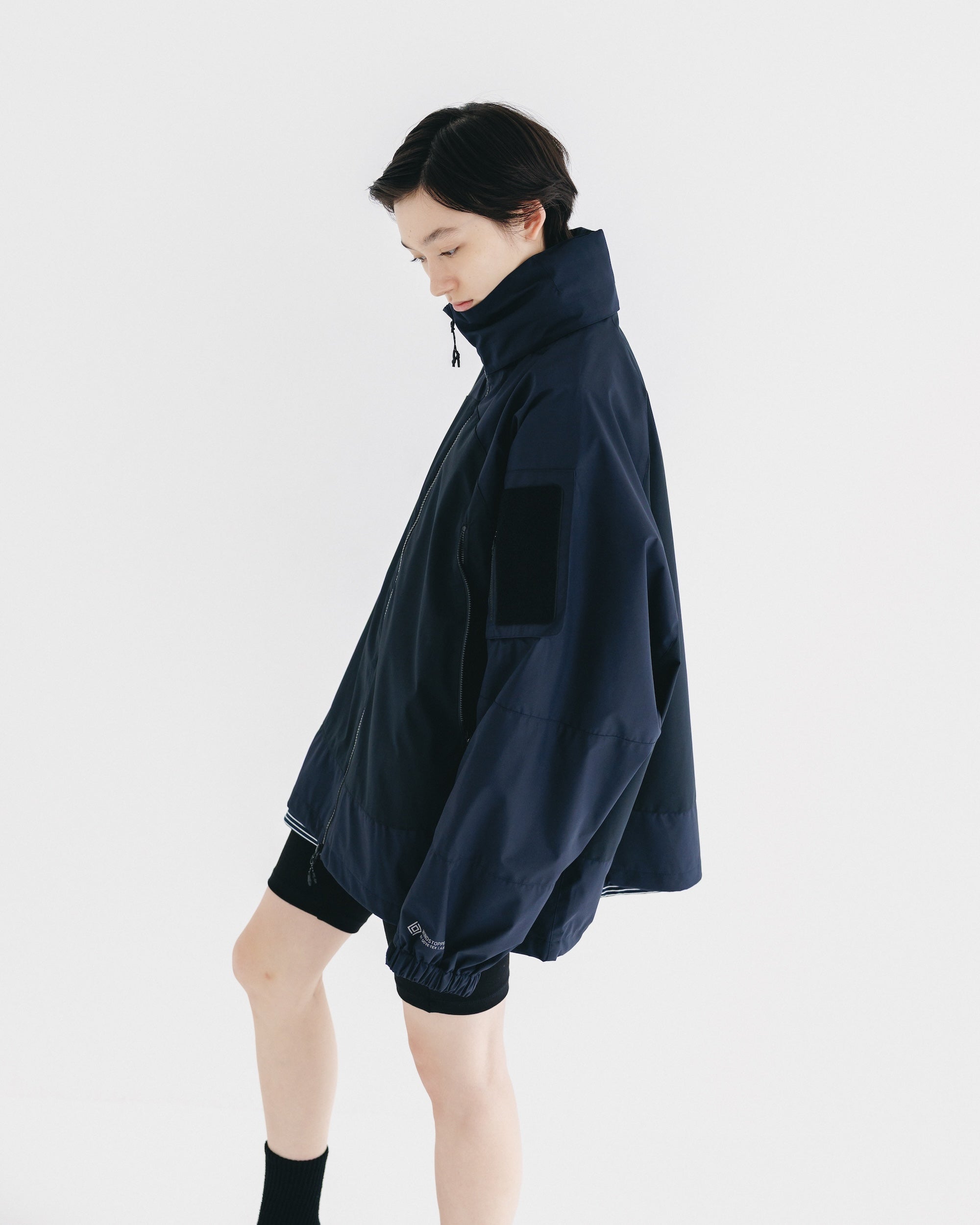 【9.17 WED 20:00- IN STOCK】+phenix WINDSTOPPER® by GORE-TEX LABS CITY MILITARY JACKET (NAVY×BLACK)