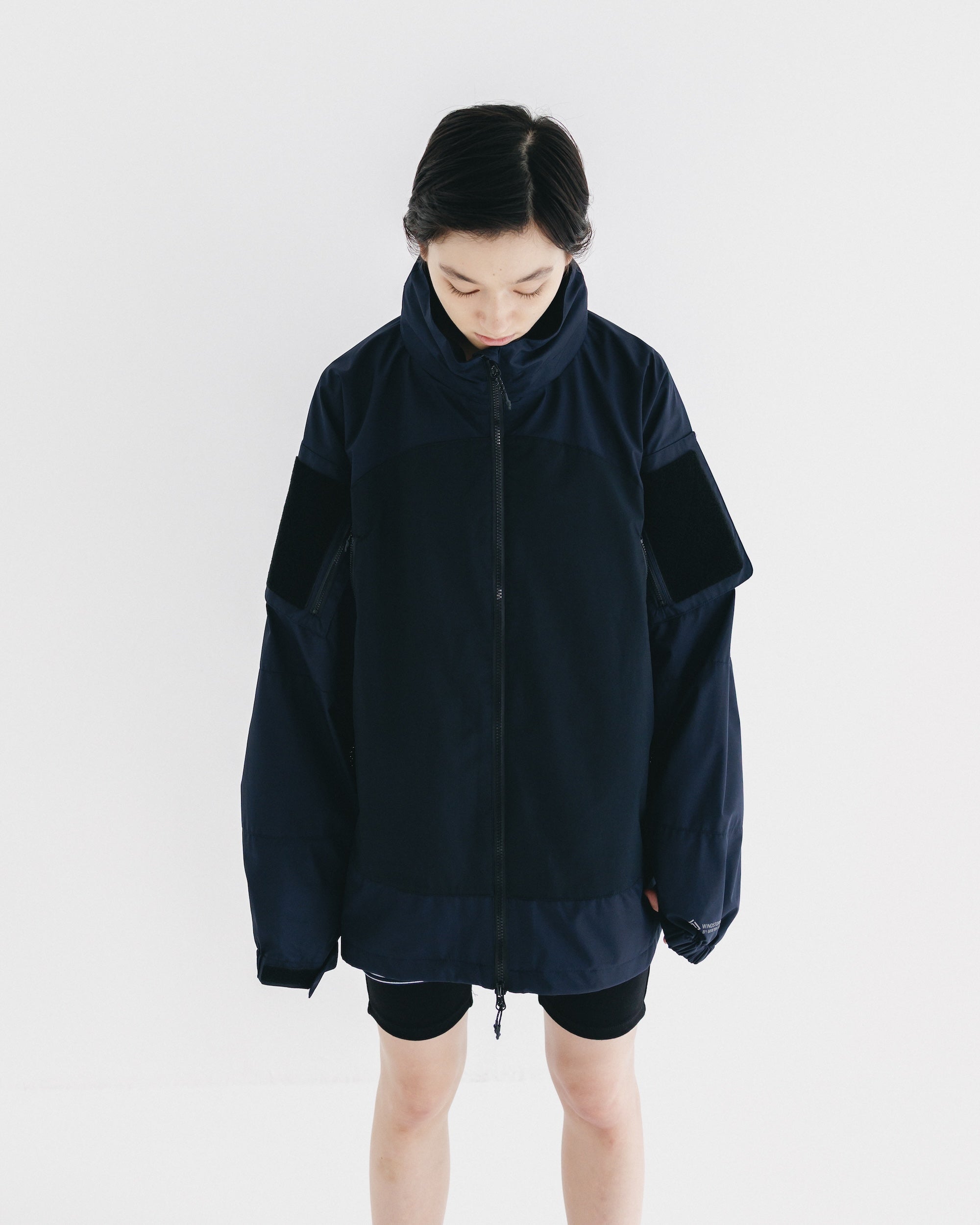 【9.17 WED 20:00- IN STOCK】+phenix WINDSTOPPER® by GORE-TEX LABS CITY MILITARY JACKET (NAVY×BLACK)