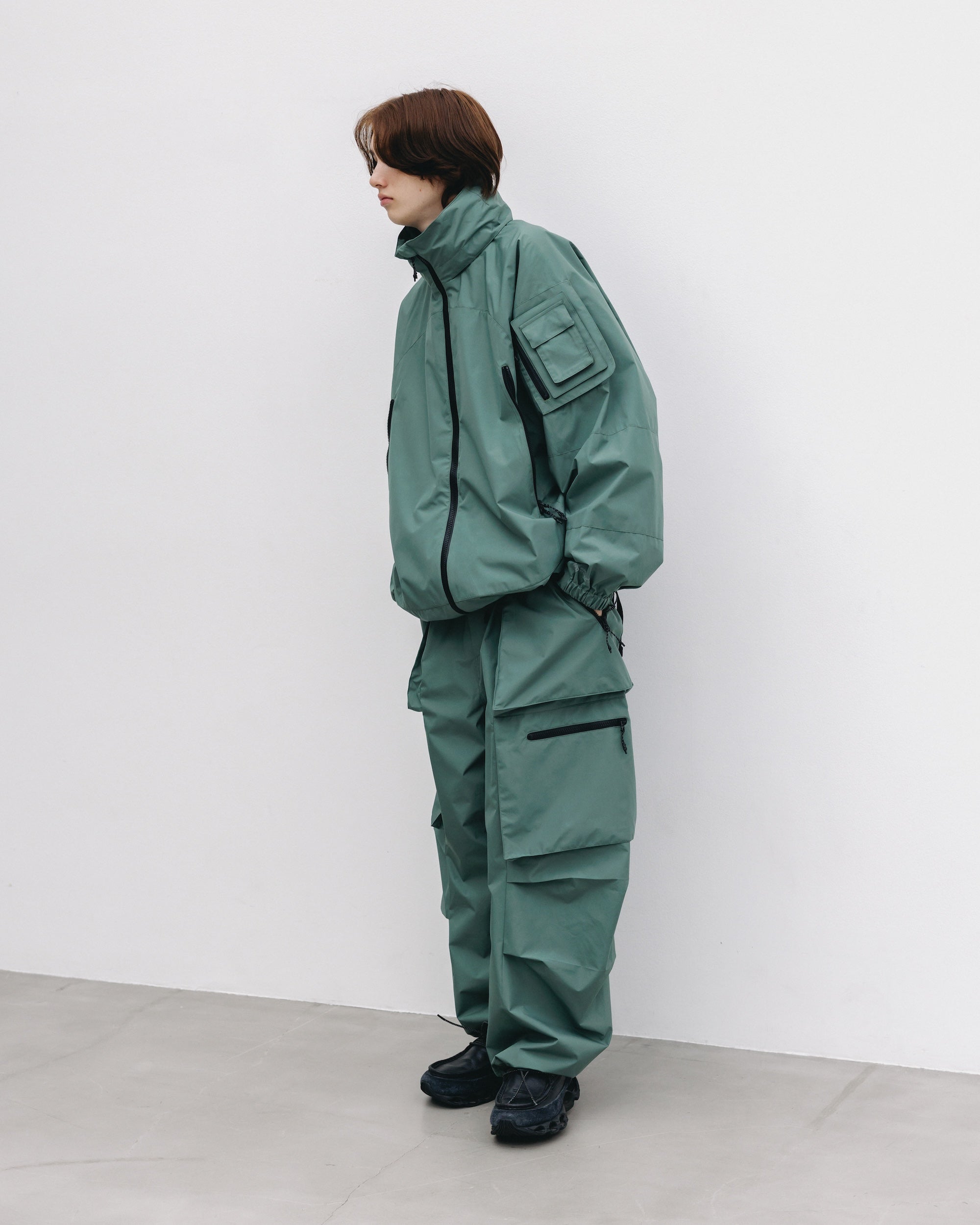 +phenix WINDSTOPPER® by GORE-TEX LABS CITY MILITARY JACKET (MILITARY GREEN)