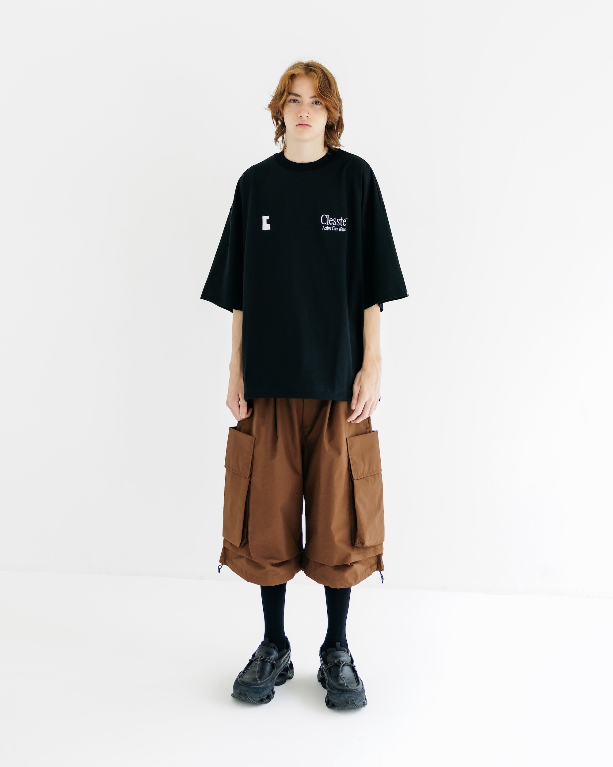 【9.3 WED 20:00- IN STOCK】+phenix WINDSTOPPER® by GORE-TEX LABS CITY MILITARY HALF PANTS 001 (CHOCOLATE BROWN)