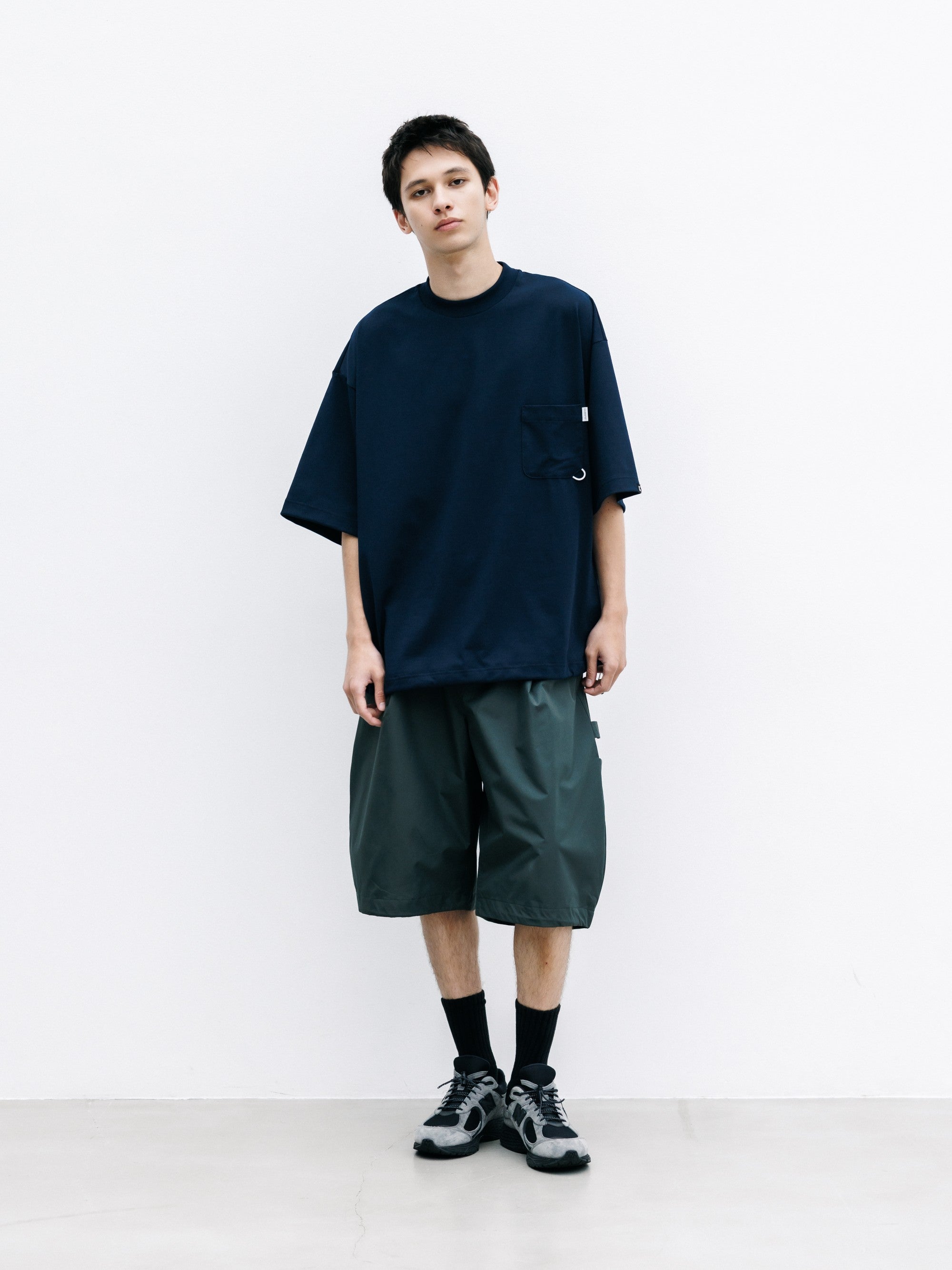 TECH POCKET S/S T-SHIRT (NAVY)