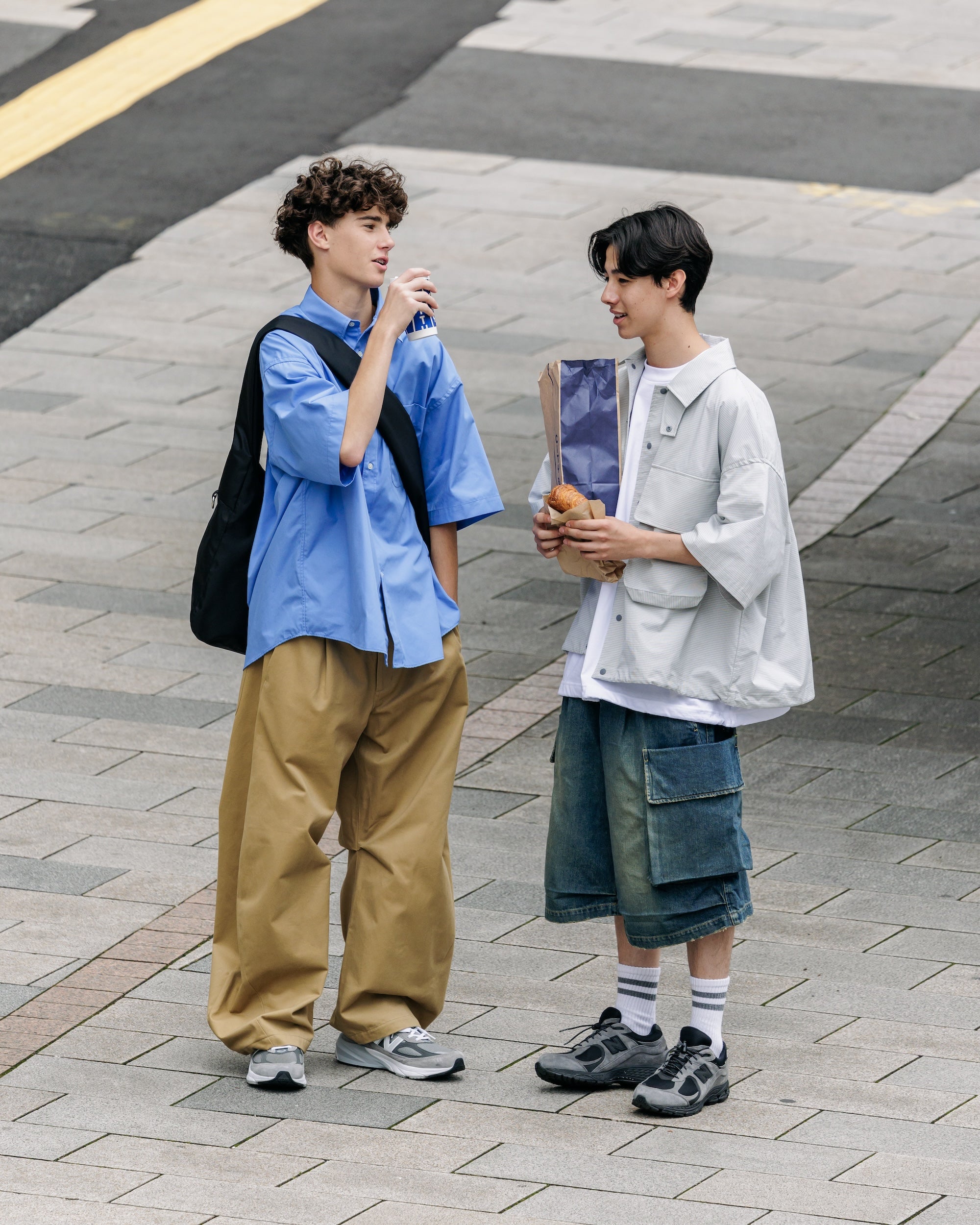 【6.4 WED 20:00- IN STOCK】GRAPH CHECK WADING S/S SHIRT JACKET (WHITE×BLACK)