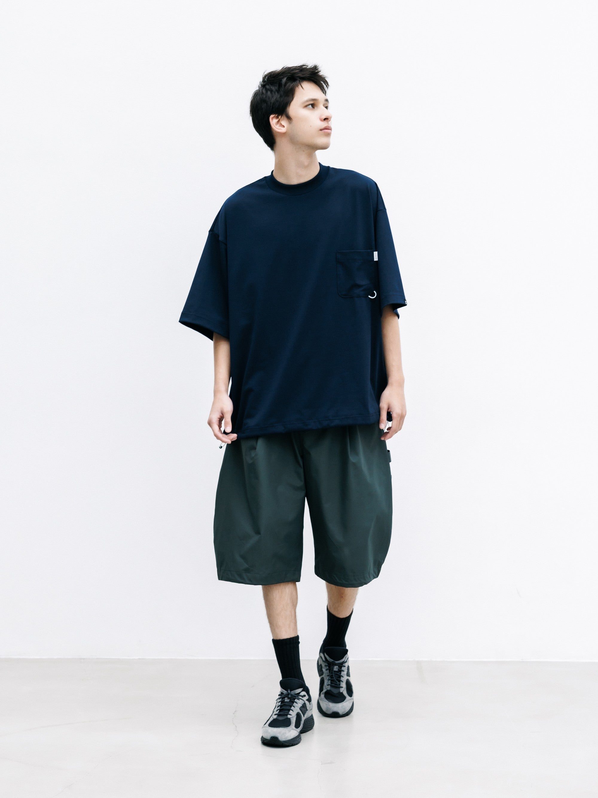 TECH POCKET S/S T-SHIRT (NAVY)