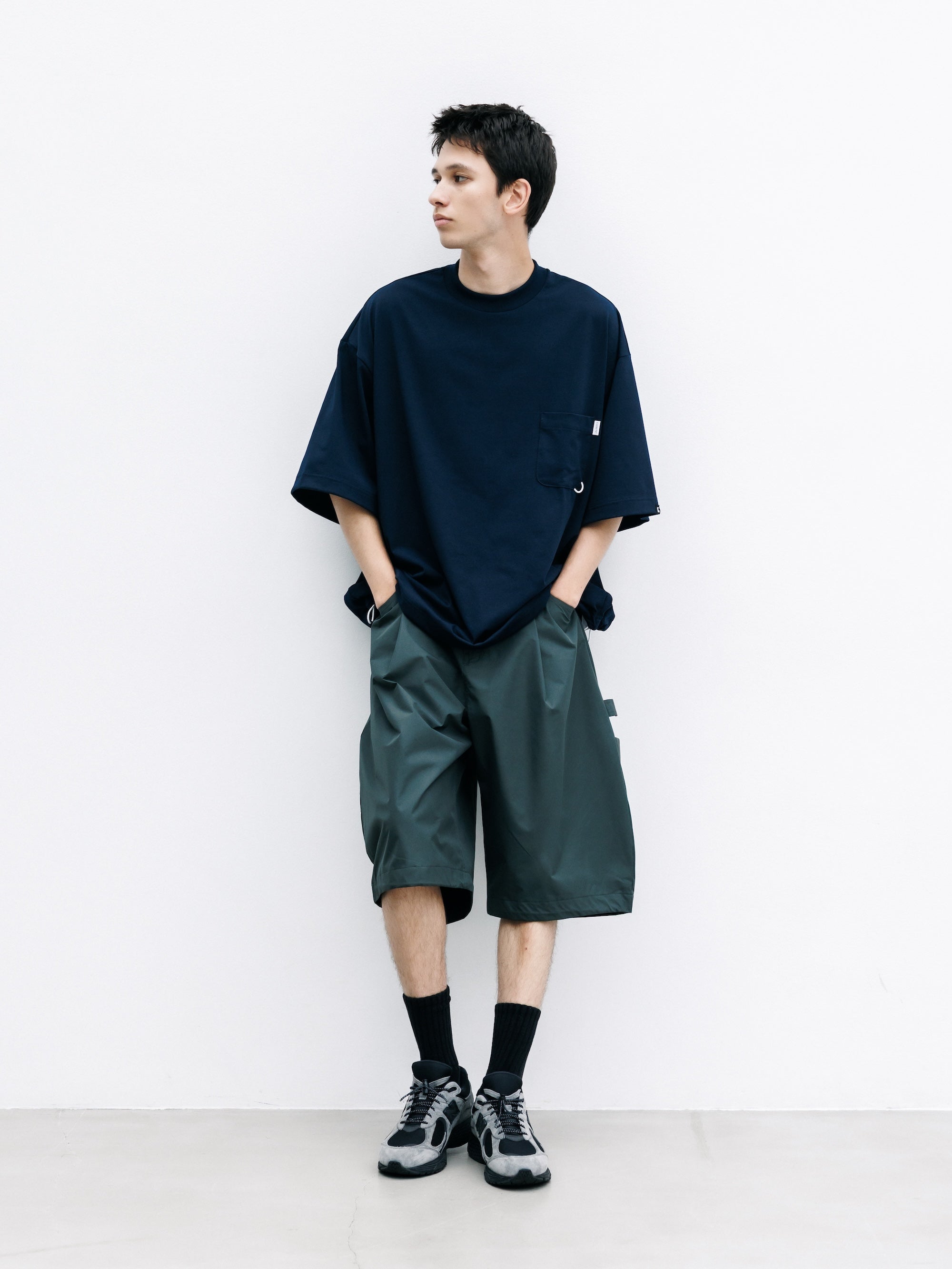 【7.25 SAT 20:00- IN STOCK】+phenix WINDSTOPPER® by GORE-TEX LABS CITY MASSIVE UTILITY HALF PANTS (ASPHALT GRAY)
