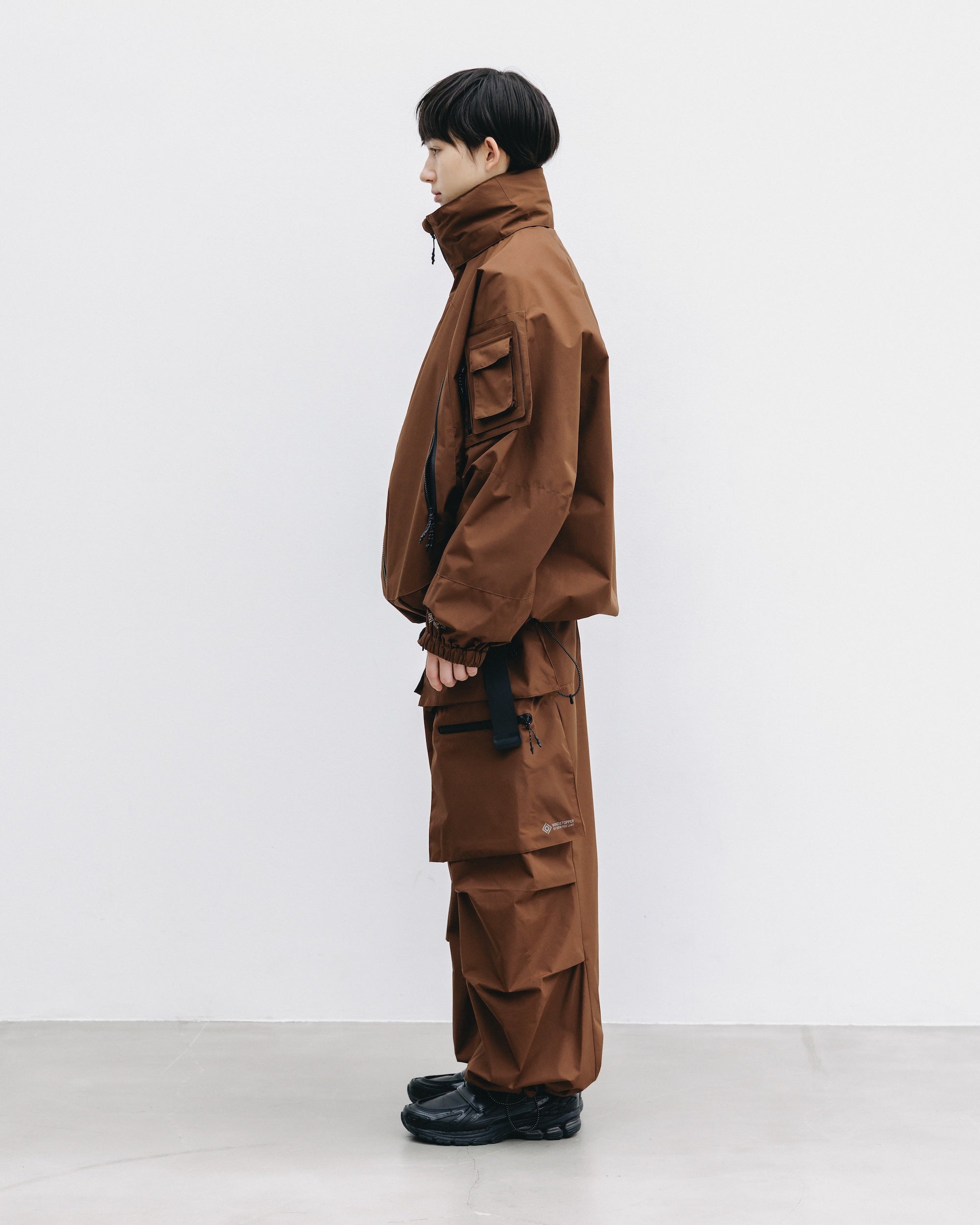 +phenix WINDSTOPPER® by GORE-TEX LABS CITY MILITARY JACKET (CHOCOLATE BROWN)