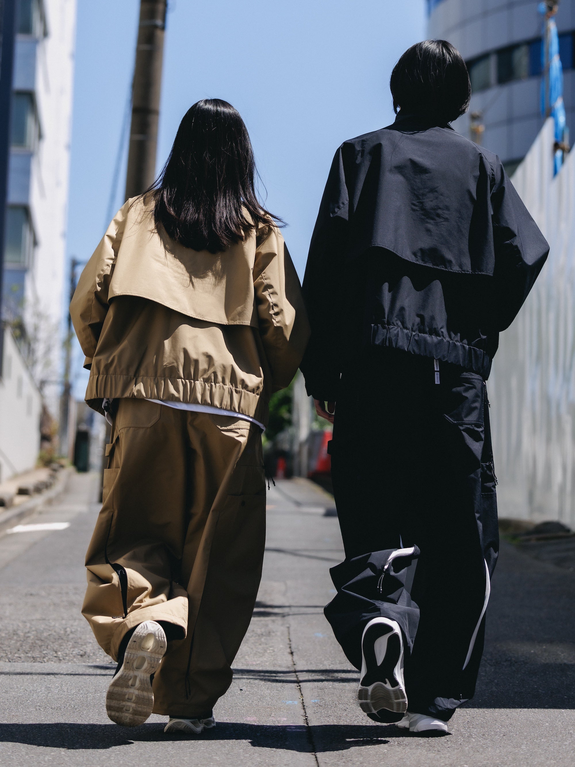 【6.10 WED 20:00- IN STOCK】+phenix WINDSTOPPER® by GORE-TEX LABS CITY MASSIVE UTILITY PANTS (BLACK×WHITE)