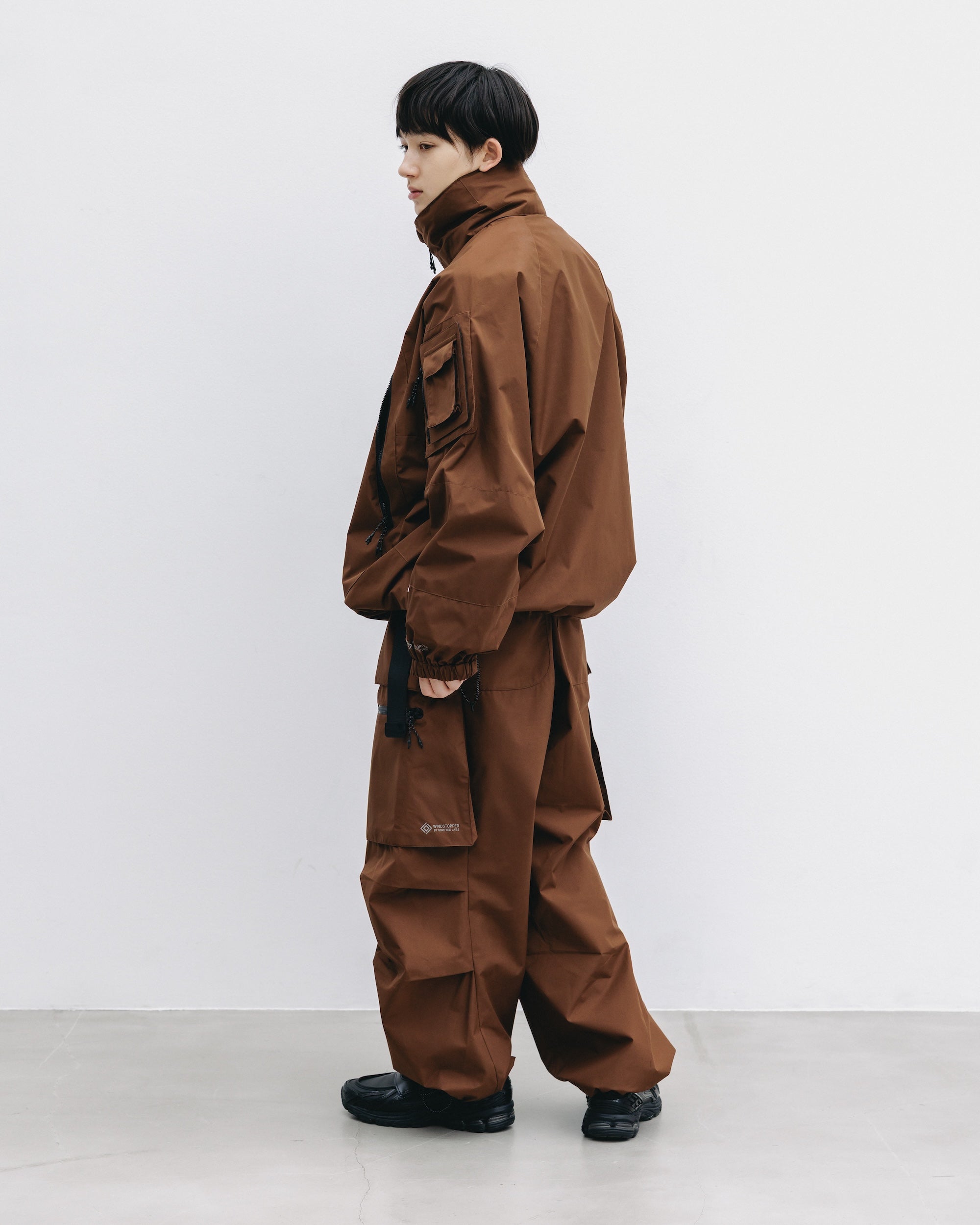 +phenix WINDSTOPPER® by GORE-TEX LABS CITY MILITARY JACKET (CHOCOLATE BROWN)