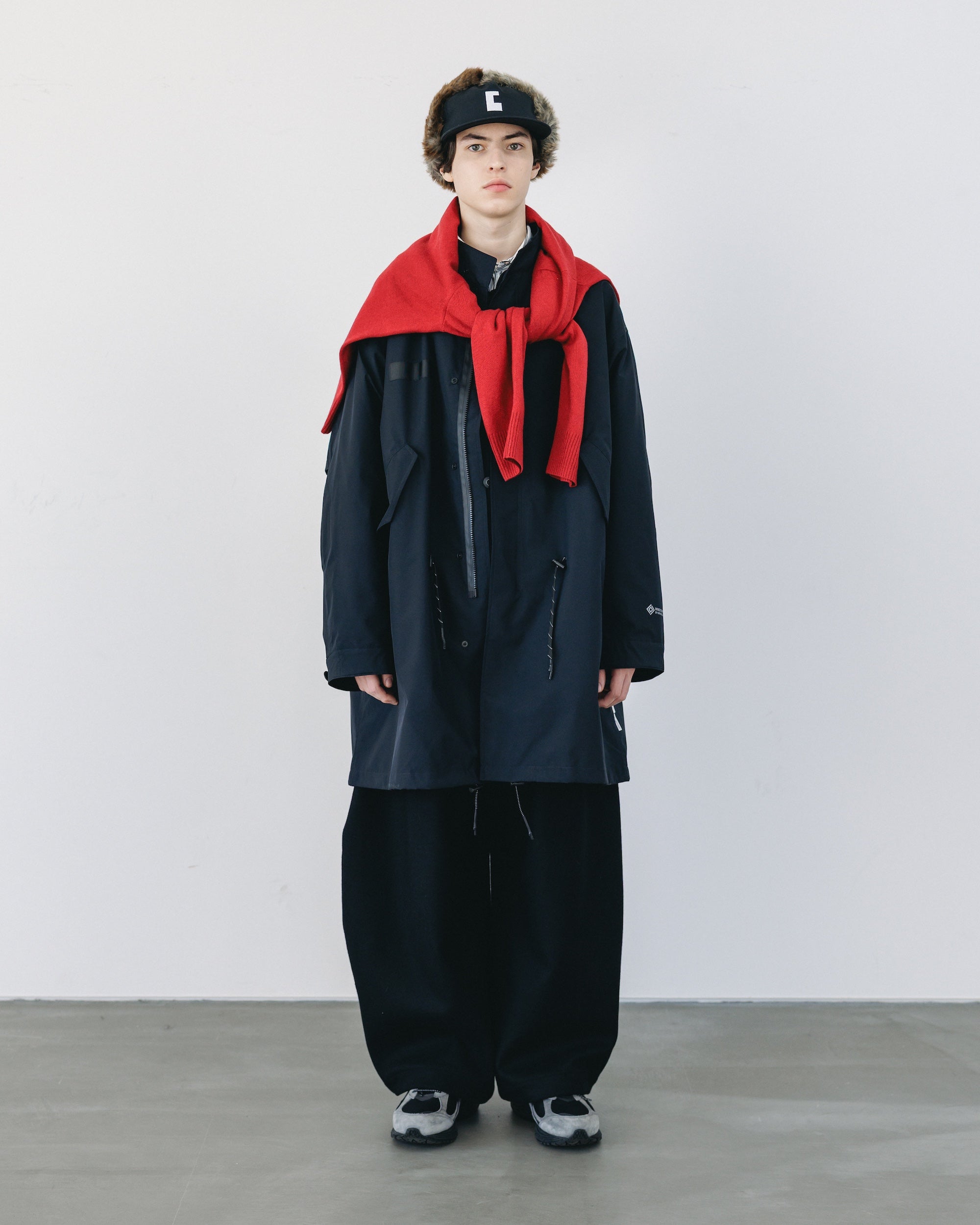 +phenix WINDSTOPPER® by GORE-TEX LABS CITY FISHTAIL PARKA WITH LINER JACKET (BLACK)