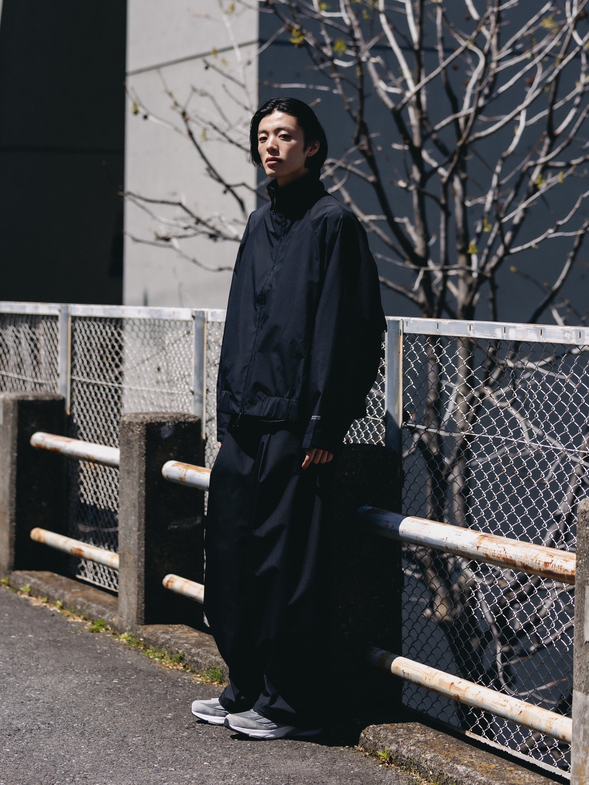 【6.10 WED 20:00- IN STOCK】+phenix WINDSTOPPER® by GORE-TEX LABS CITY MASSIVE UTILITY PANTS (BLACK×WHITE)