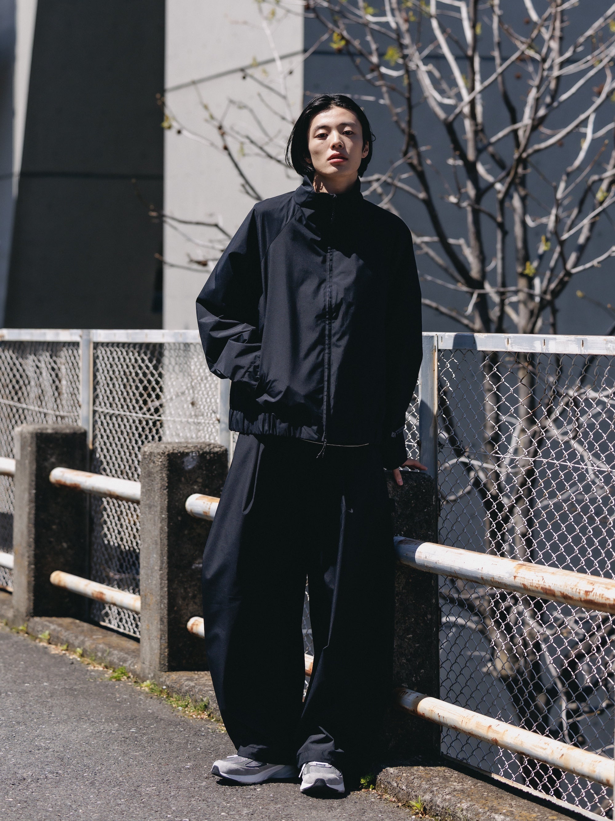 【6.10 WED 20:00- IN STOCK】+phenix WINDSTOPPER® by GORE-TEX LABS CITY MASSIVE UTILITY PANTS (BLACK×WHITE)