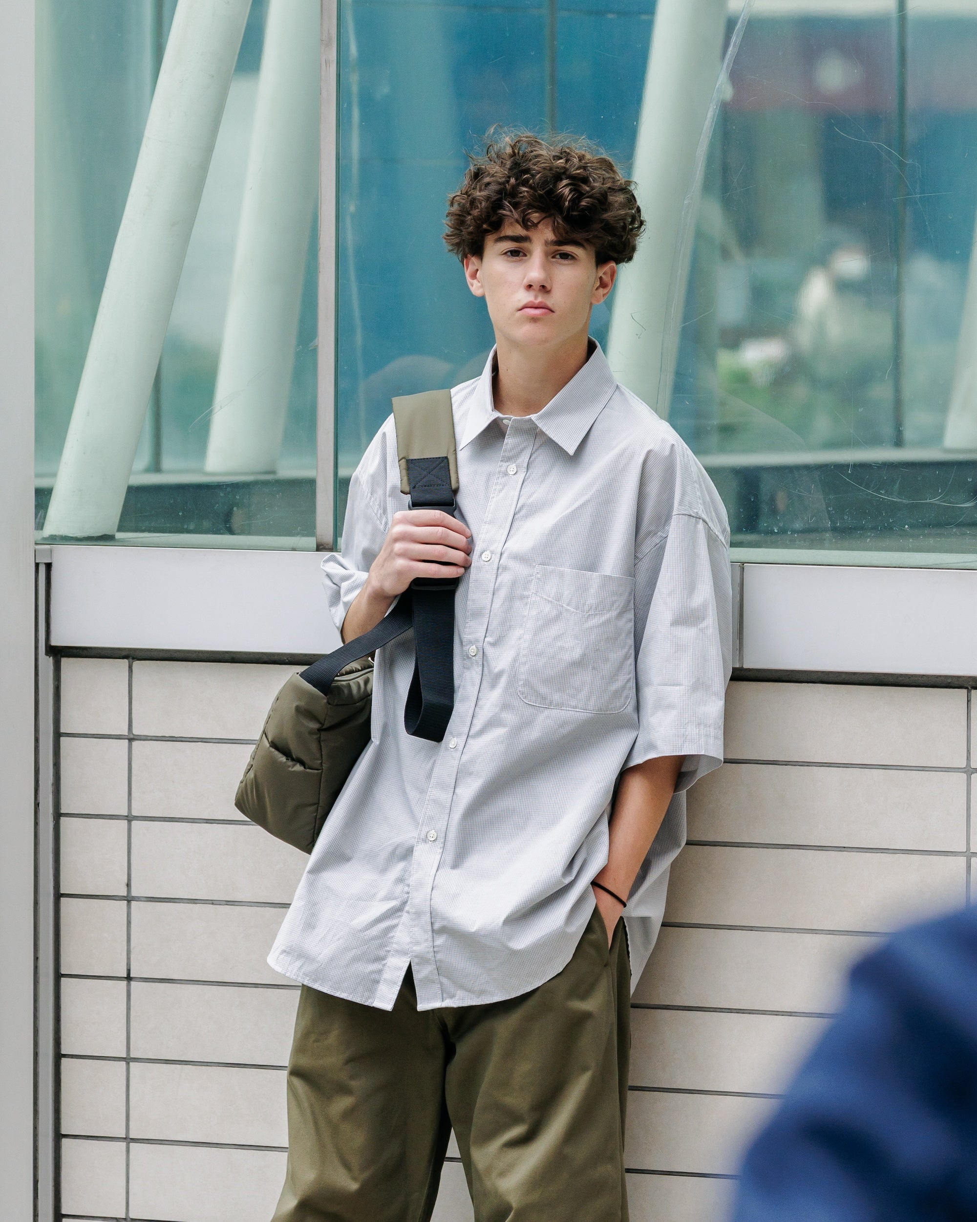 【6.11 WED 20:00- IN STOCK】MINI PLAID CLASSIC CITY S/S SHIRT