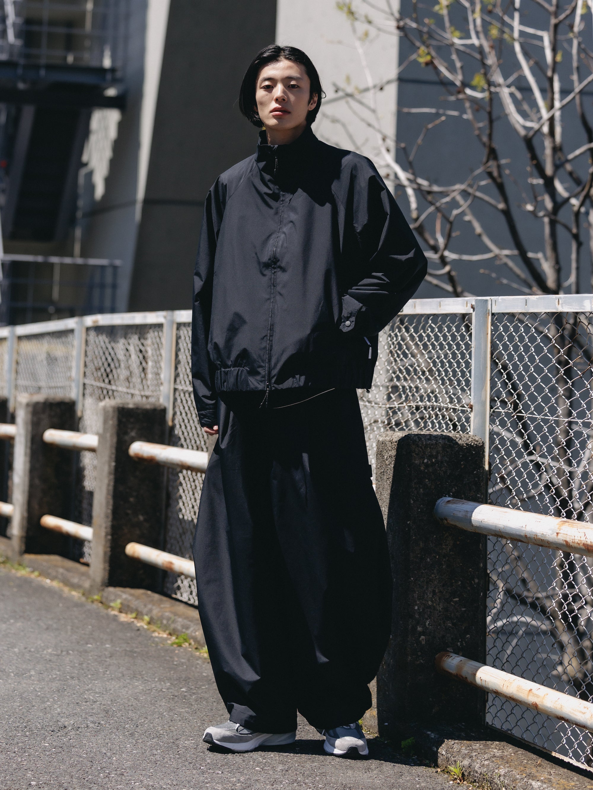 +phenix WINDSTOPEER STAND中綿JKT GORE-TEX PHENIX WINDSTOPPER® BY GORE-TEX LABS CITY CORE STAND JACKET (BLACK)