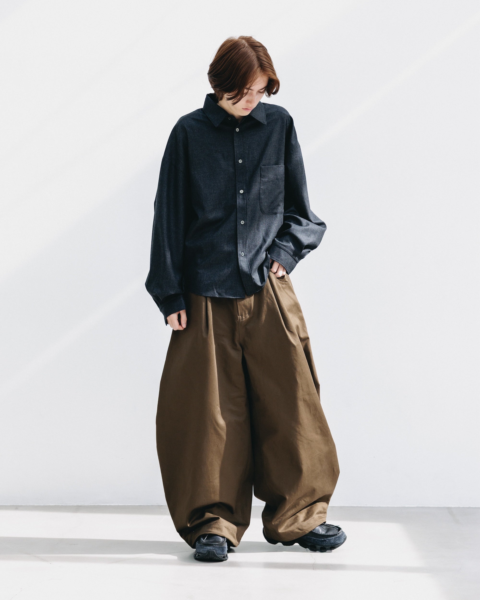 【11.12 WED 20:00- IN STOCK】CITY MASSIVE UTILITY PANTS (BROWN)