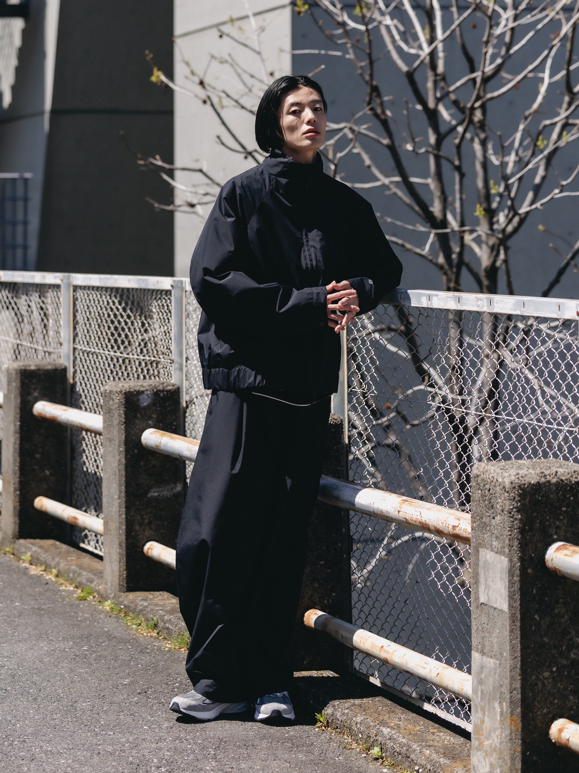 【6.10 WED 20:00- IN STOCK】+phenix WINDSTOPPER® by GORE-TEX LABS CITY MASSIVE UTILITY PANTS (BLACK×WHITE)