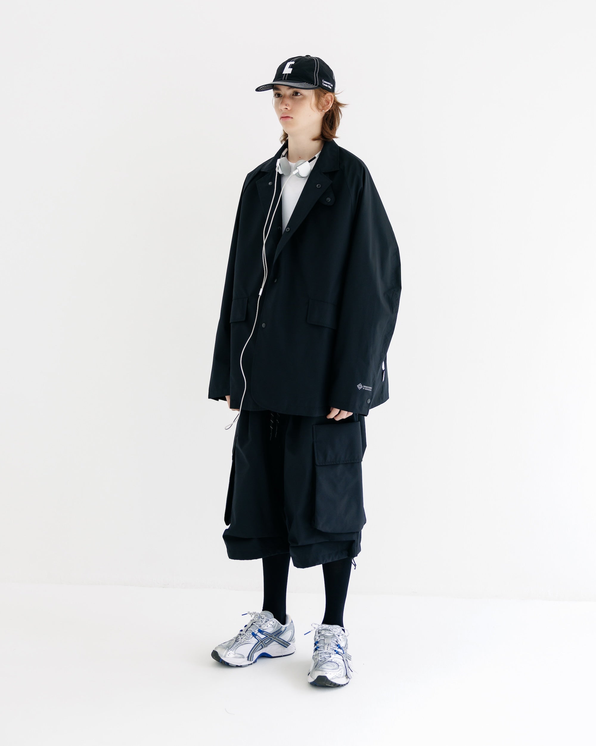 【9.3 WED 20:00- IN STOCK】+phenix WINDSTOPPER® by GORE-TEX LABS ACTIVE CITY STORAGE JACKET (BLACK)