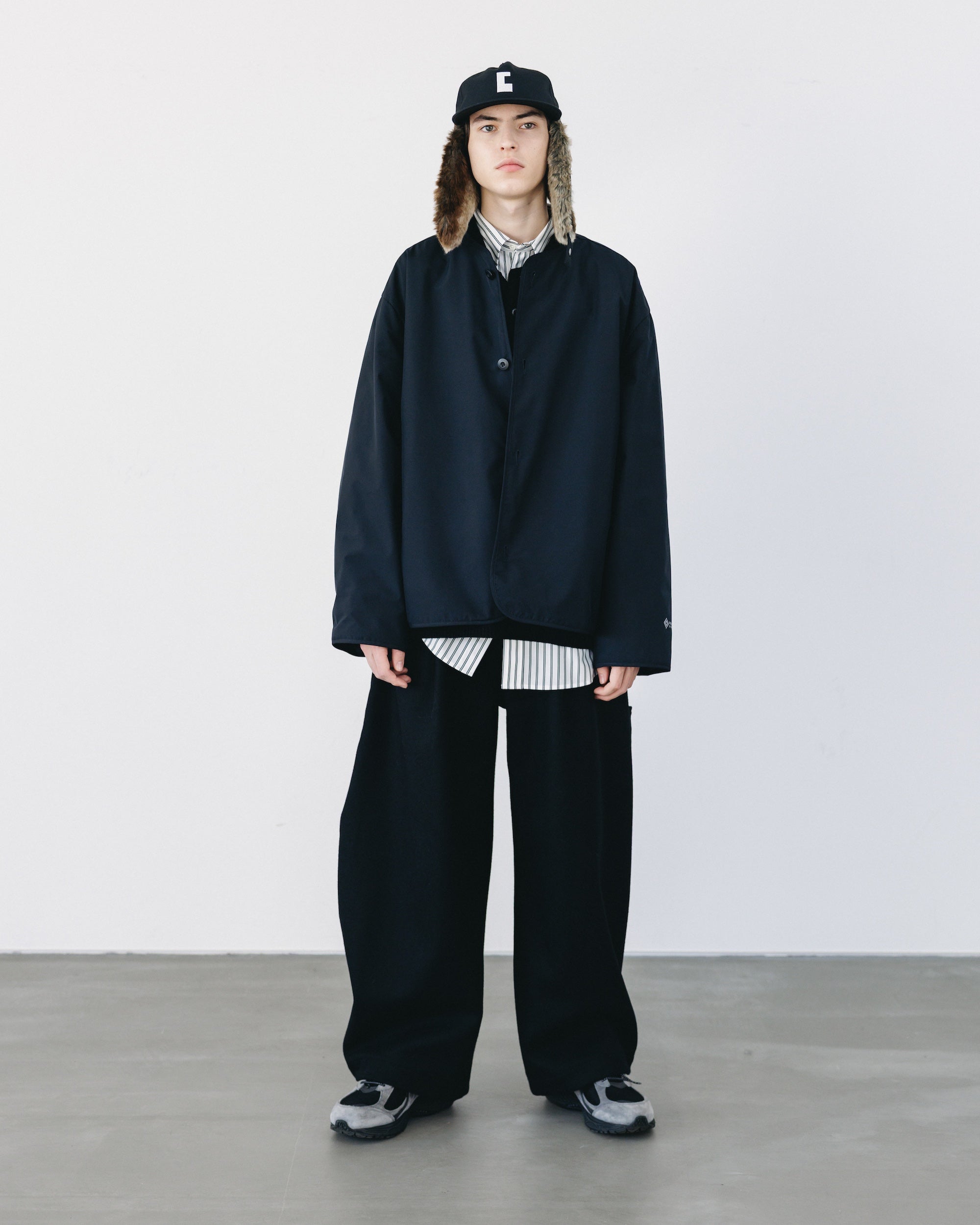 +phenix WINDSTOPPER® by GORE-TEX LABS CITY FISHTAIL PARKA WITH LINER JACKET (BLACK)