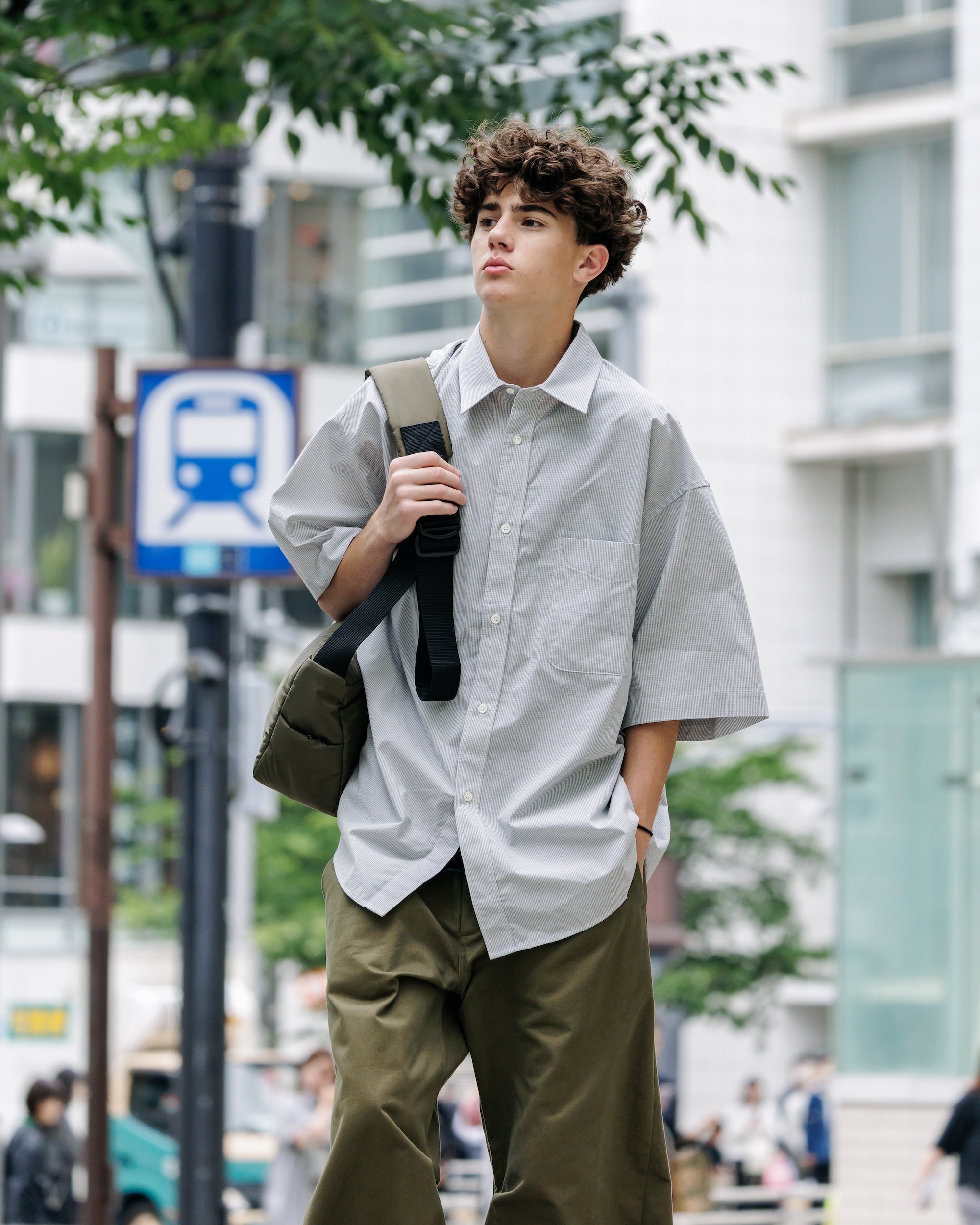 【6.11 WED 20:00- IN STOCK】MINI PLAID CLASSIC CITY S/S SHIRT