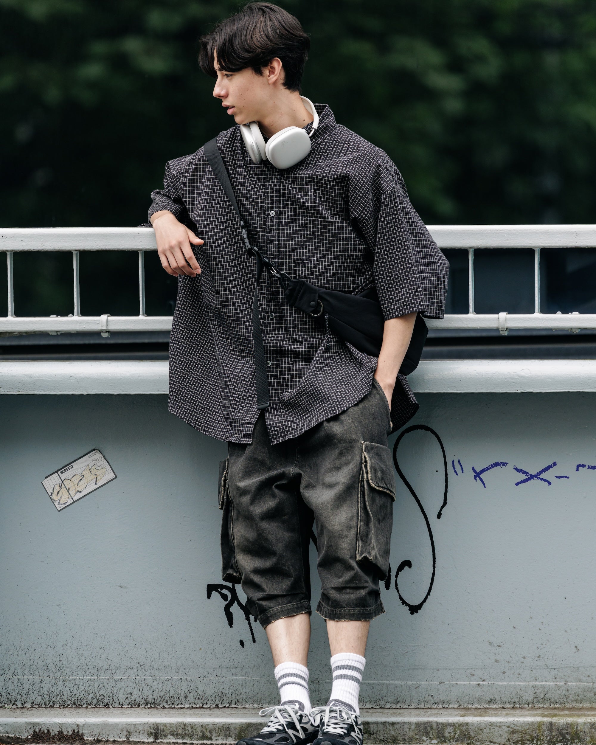 【6.21 SAT 20:00- IN STOCK】SOFT SHELL 2WAY SYSTEM SHOULDER BAG