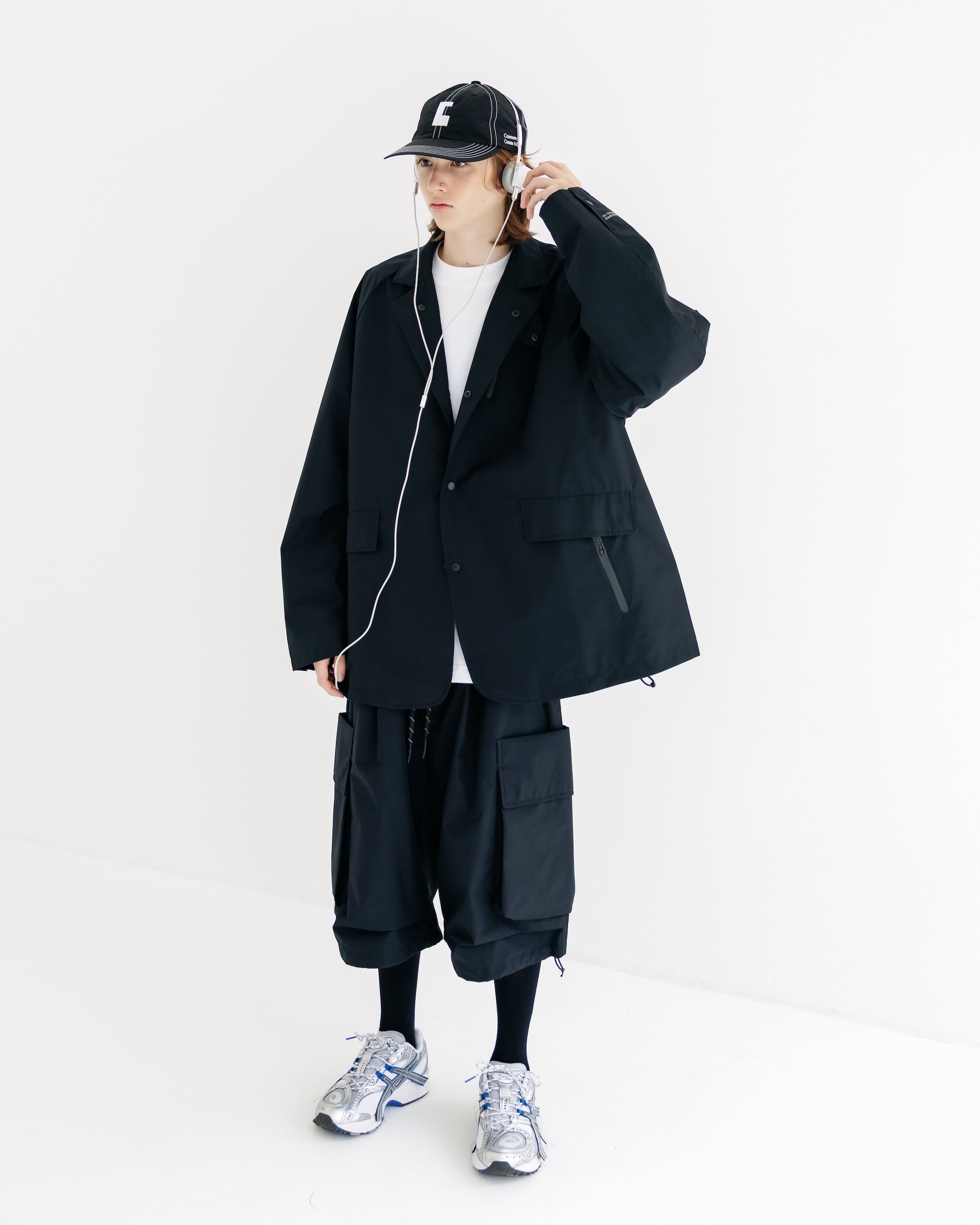 【9.3 WED 20:00- IN STOCK】+phenix WINDSTOPPER® by GORE-TEX LABS ACTIVE CITY STORAGE JACKET (BLACK)