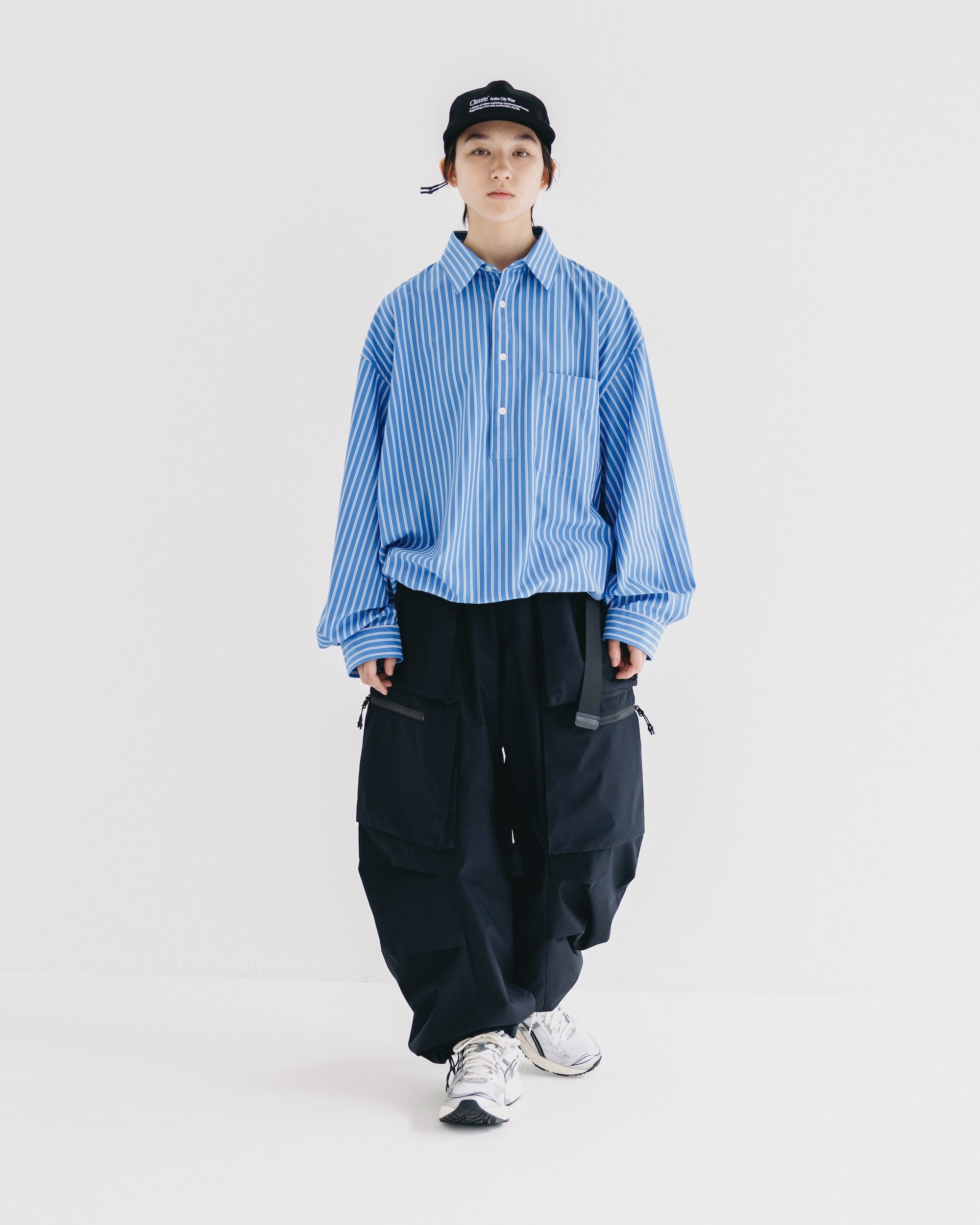 【10.8 WED 20:00- IN STOCK】+phenix WINDSTOPPER® by GORE-TEX LABS CITY MILITARY CURVE PANTS (NAVY)