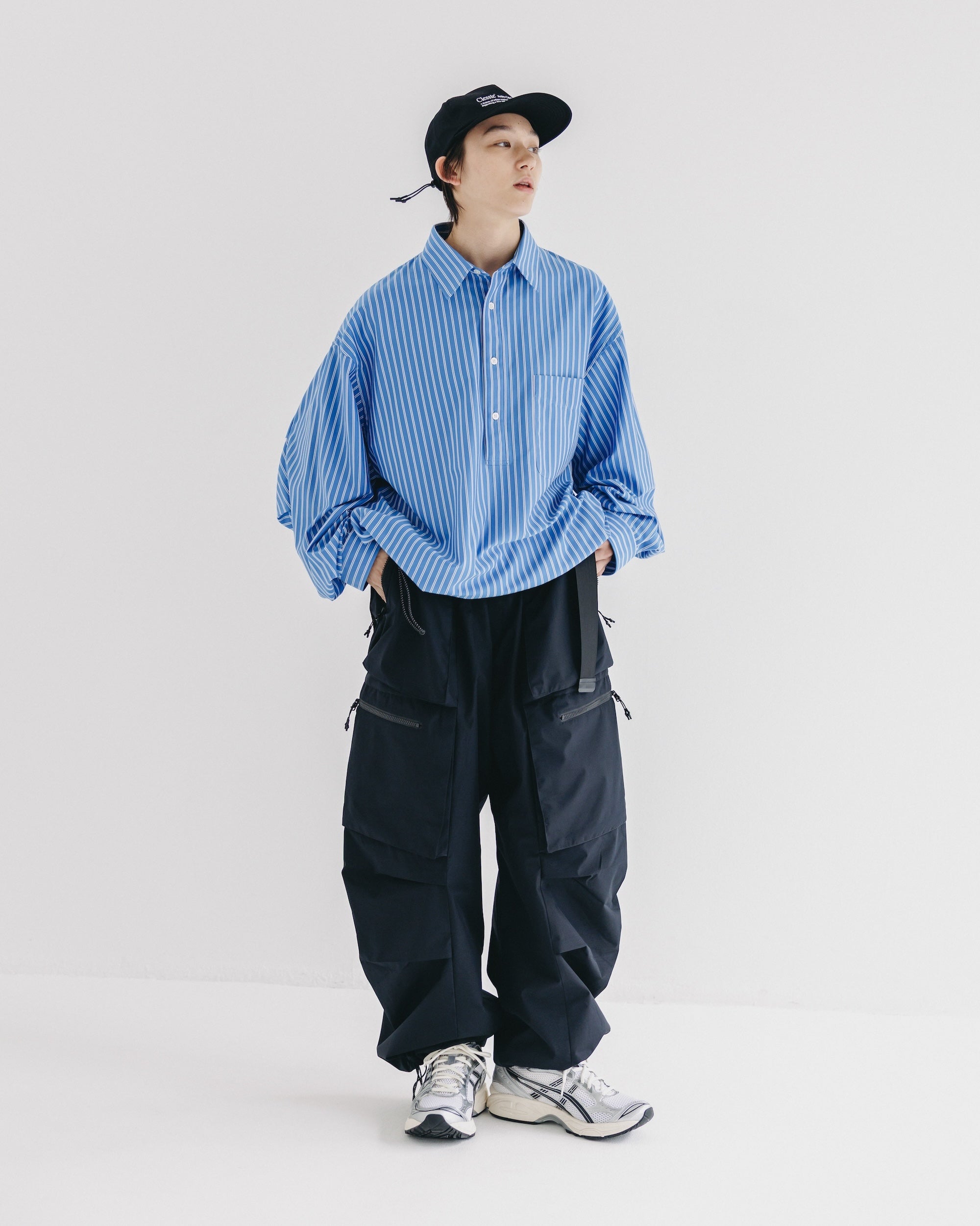 【10.8 WED 20:00- IN STOCK】+phenix WINDSTOPPER® by GORE-TEX LABS CITY MILITARY CURVE PANTS (NAVY)