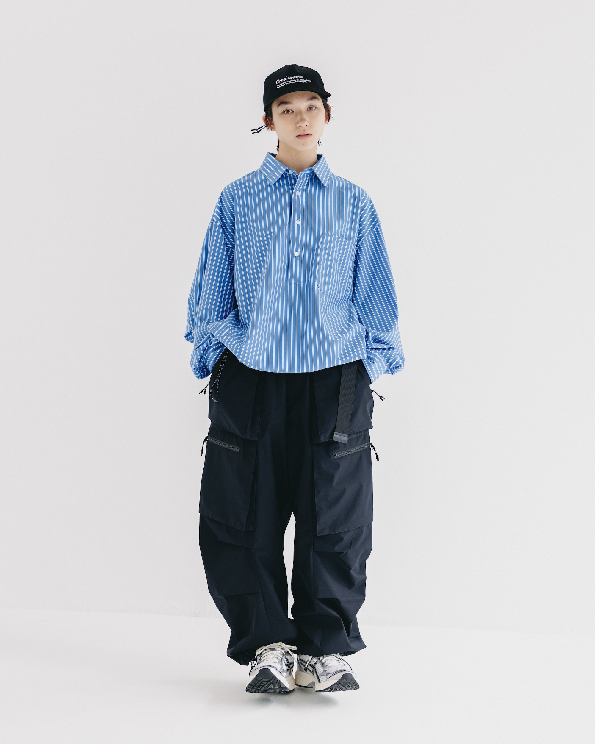 【10.8 WED 20:00- IN STOCK】+phenix WINDSTOPPER® by GORE-TEX LABS CITY MILITARY CURVE PANTS (NAVY)