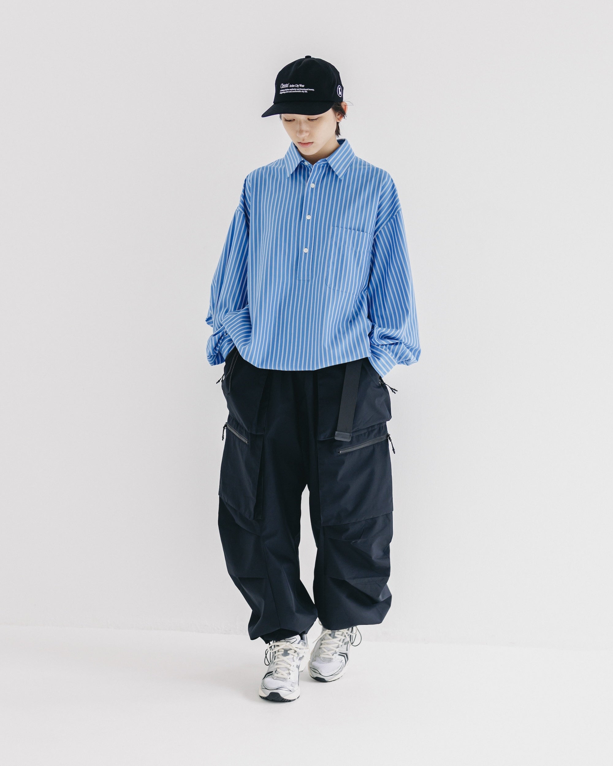 【10.8 WED 20:00- IN STOCK】+phenix WINDSTOPPER® by GORE-TEX LABS CITY MILITARY CURVE PANTS (NAVY)
