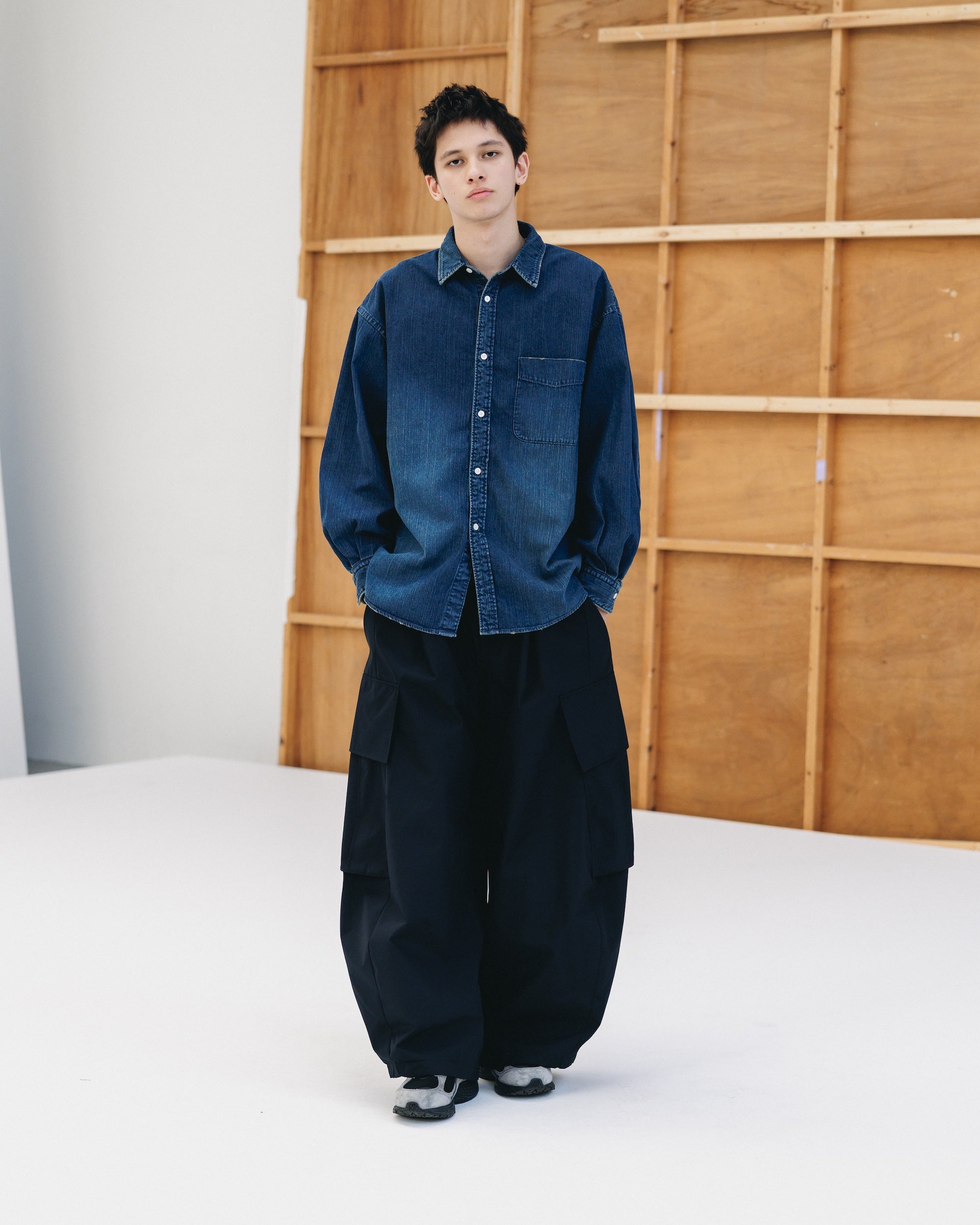 DENIM CLASSIC CITY L/S SHIRT (VINTAGE INDIGO)