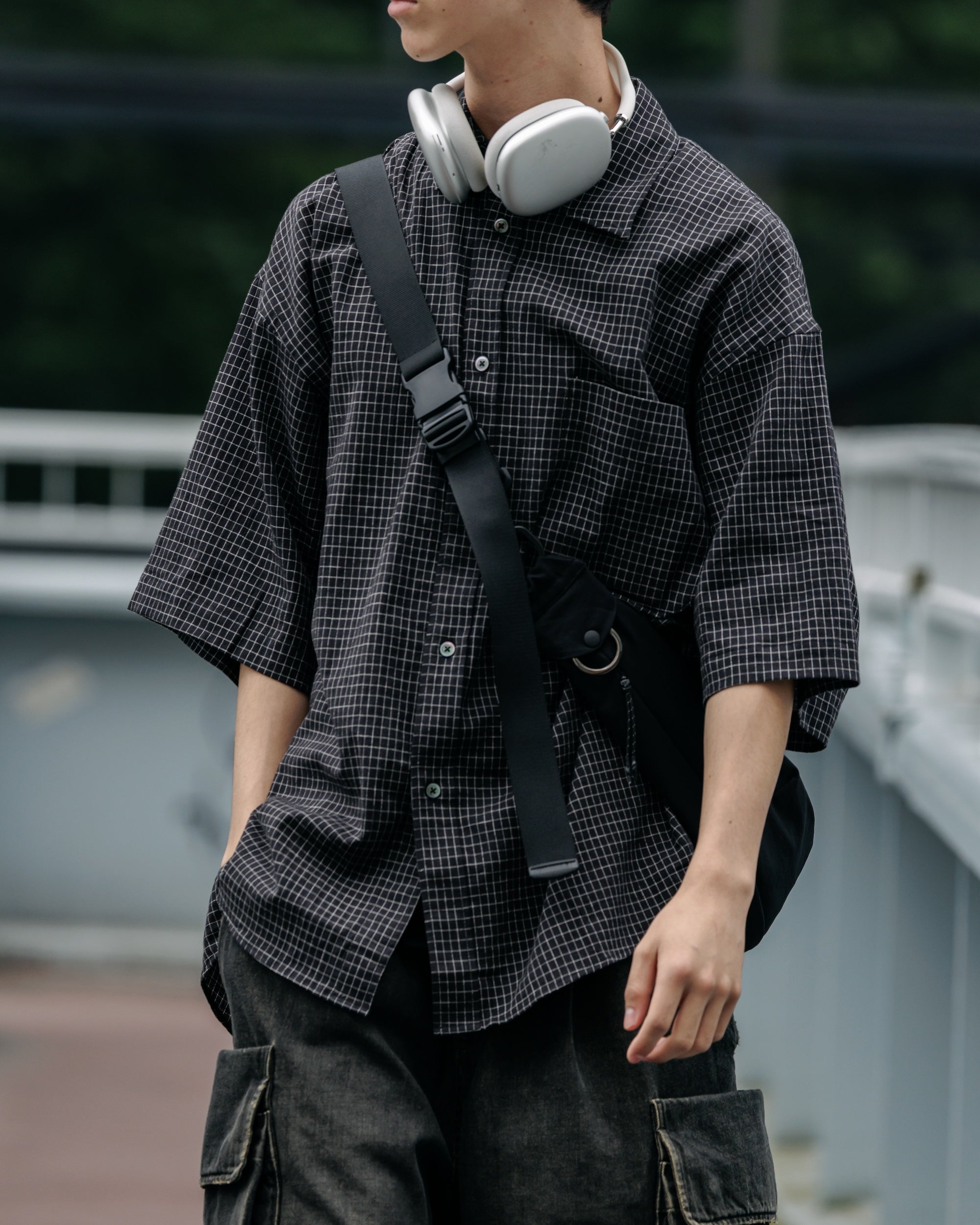 【6.21 SAT 20:00- IN STOCK】SOFT SHELL 2WAY SYSTEM SHOULDER BAG