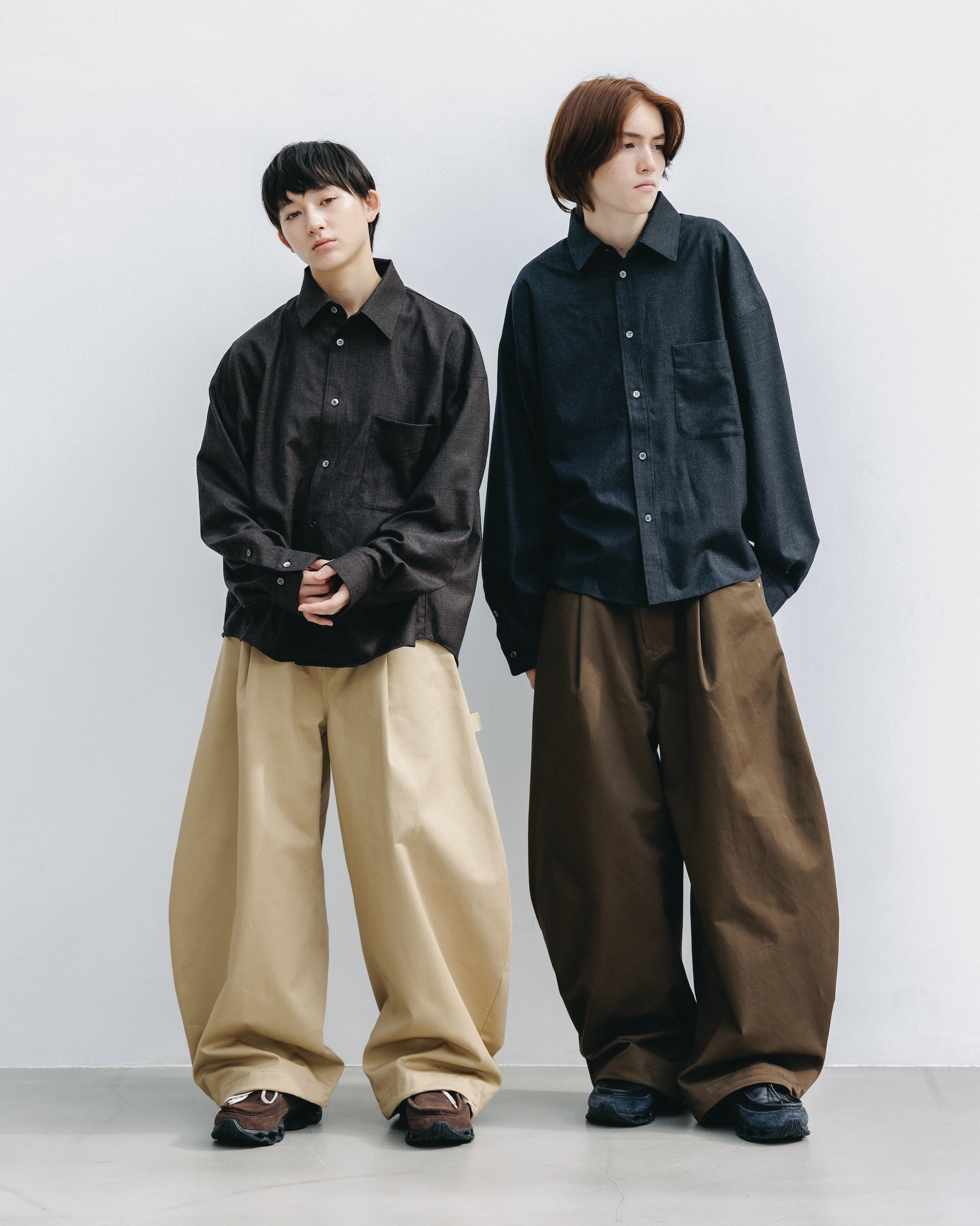 【11.12 WED 20:00- IN STOCK】CITY MASSIVE UTILITY PANTS (BROWN)