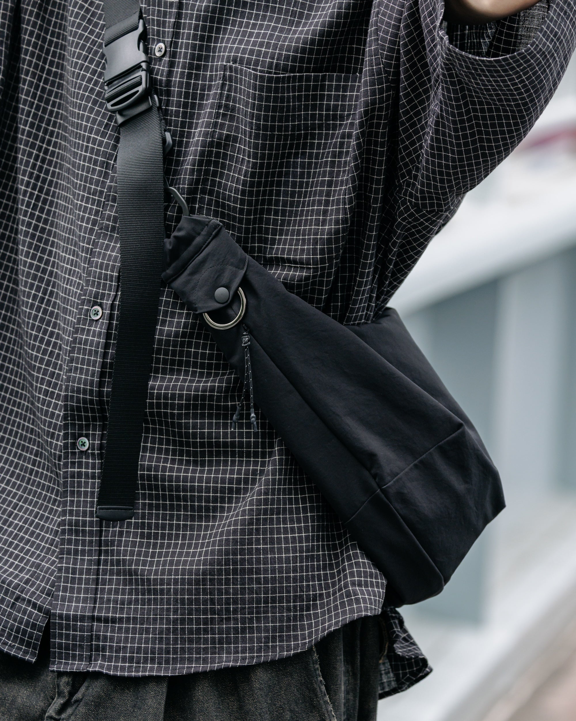 【6.21 SAT 20:00- IN STOCK】SOFT SHELL 2WAY SYSTEM SHOULDER BAG